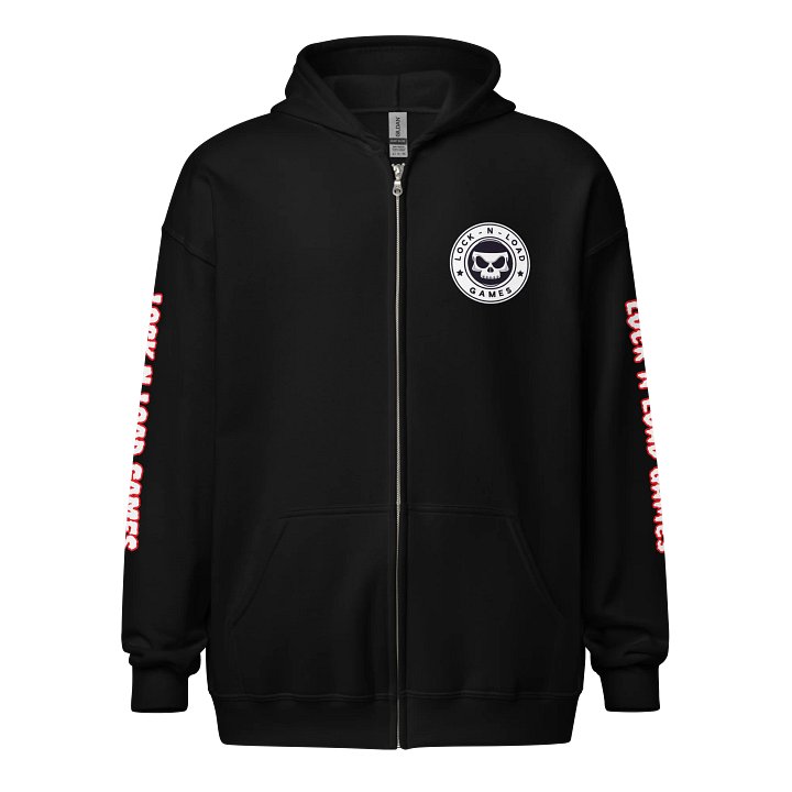 Skull Logo Zip Hoodie product image (1)