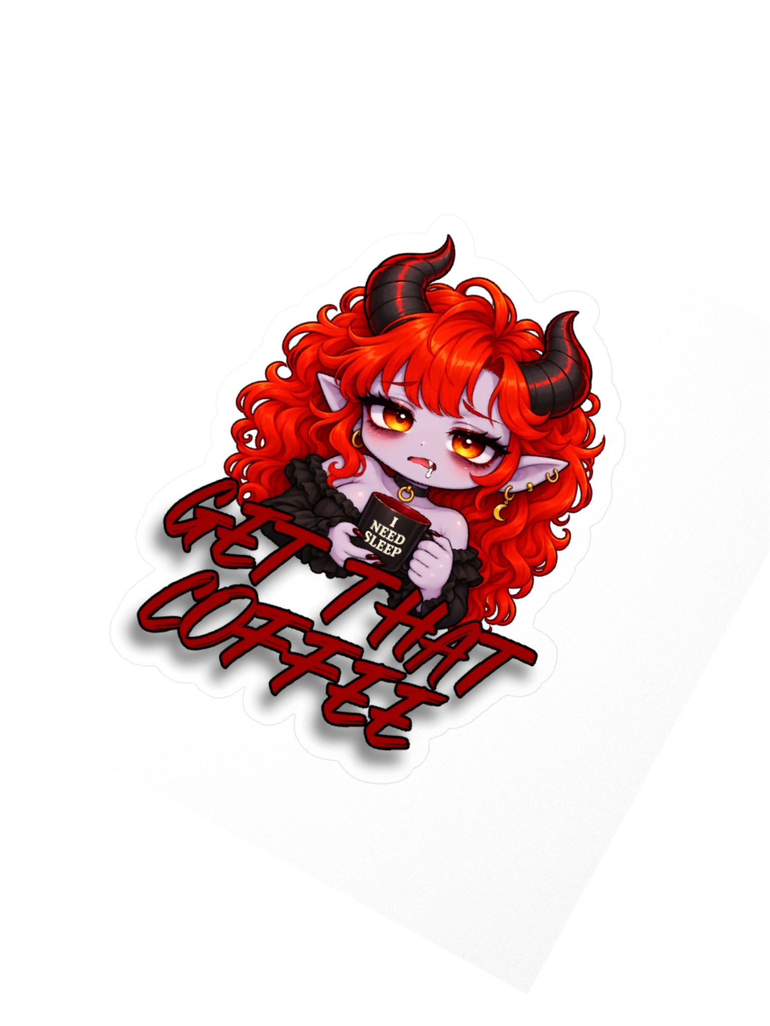 Get That Coffee Demon Sticker product image (2)