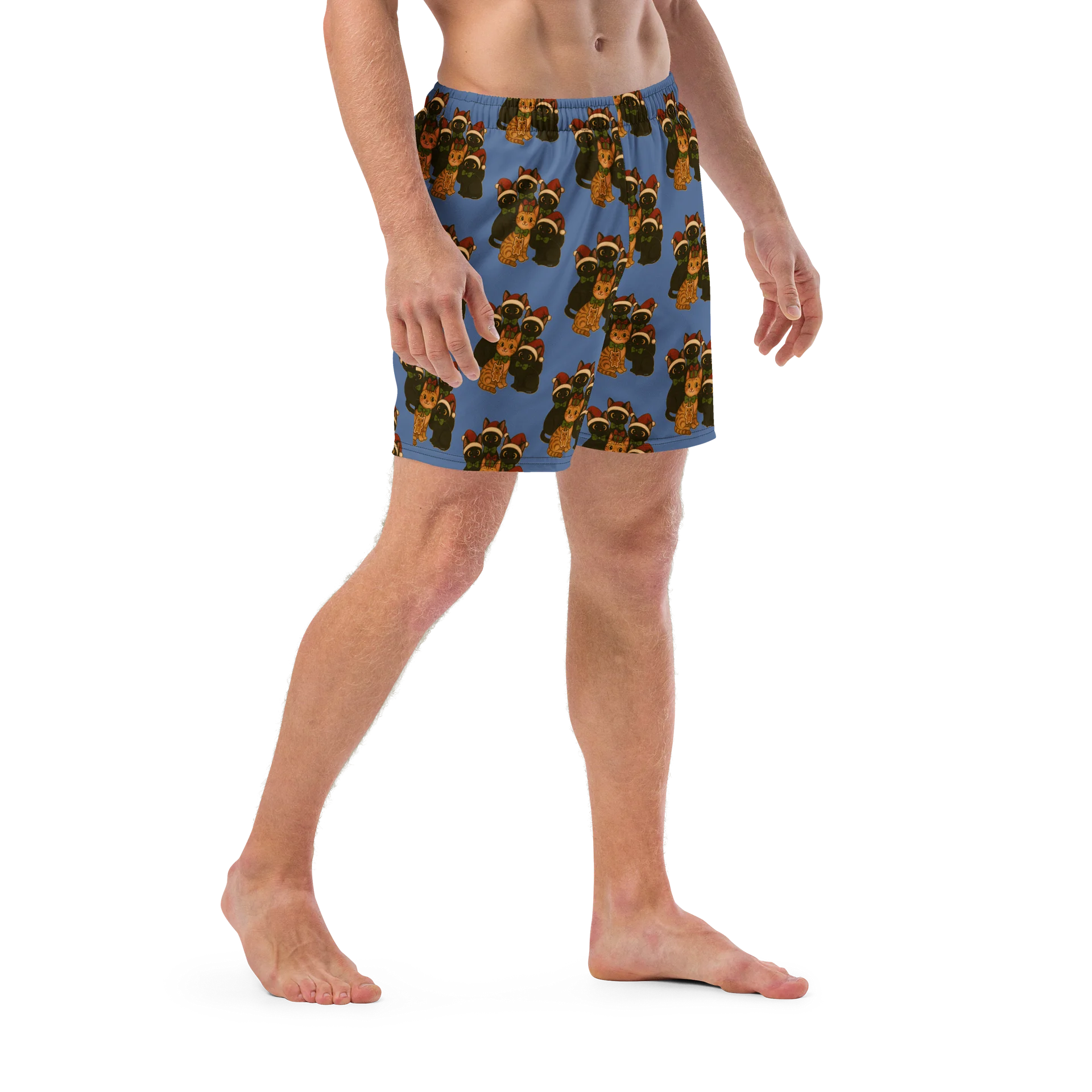 Cat brigade winter Swim Trunks product image (6)