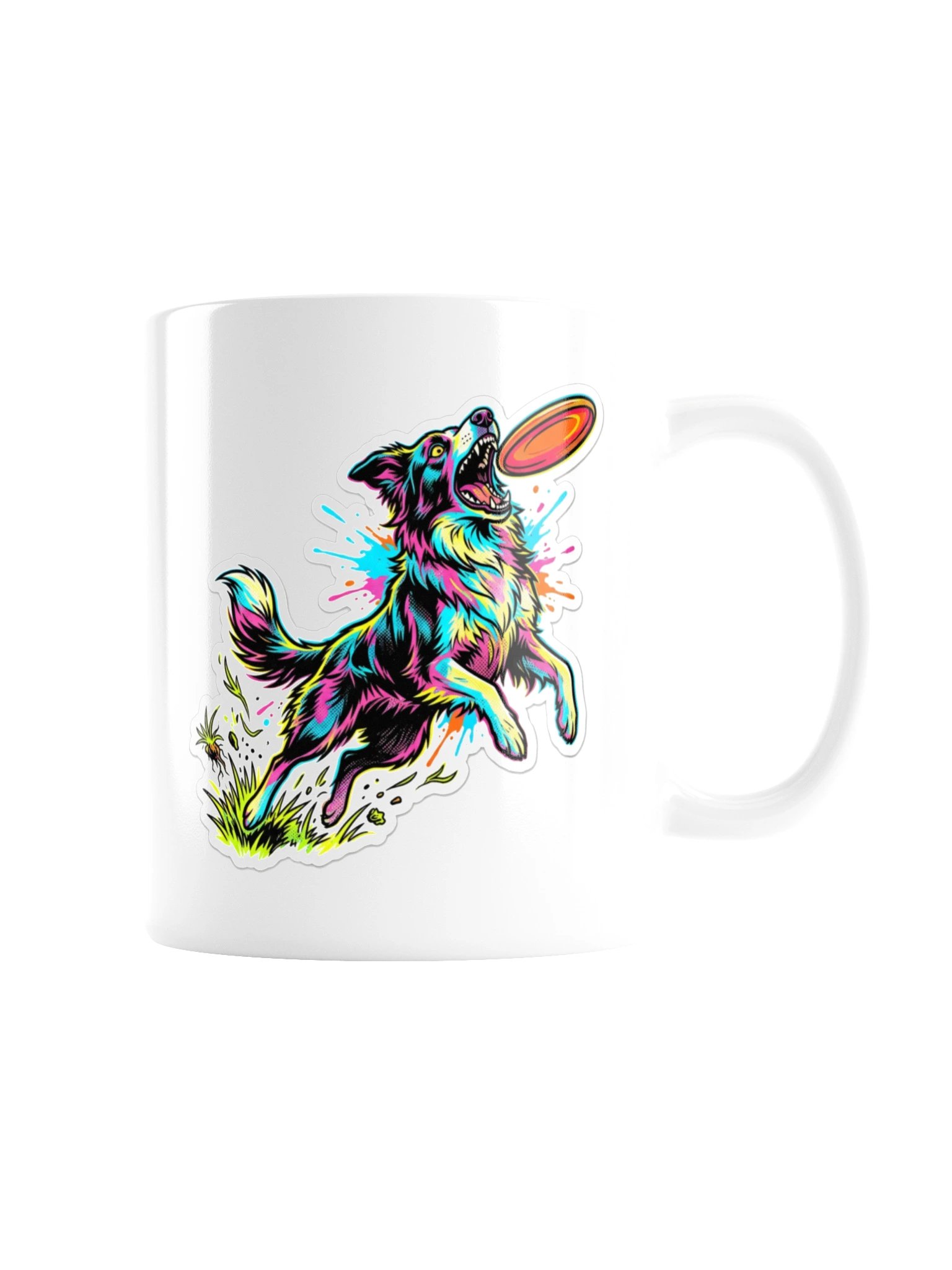Frisbee Collie Mug product image (3)