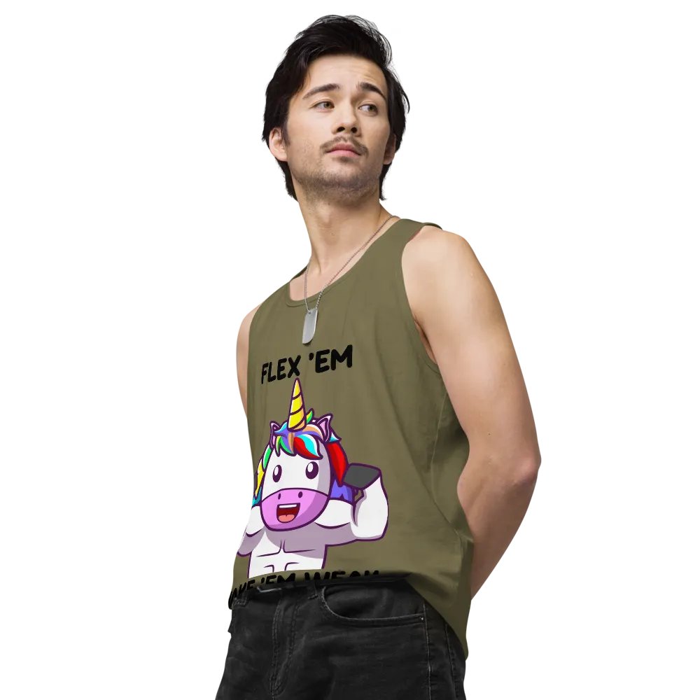 Flex 'em Make 'em Weak Tank product image (5)