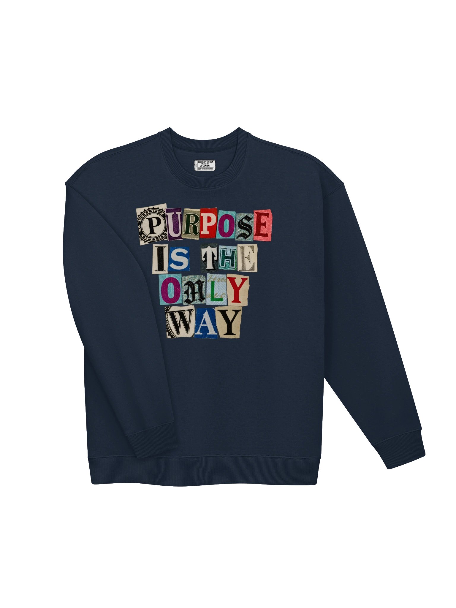 Purpose Is the Only Way Oversized Sweatshirt product image (11)
