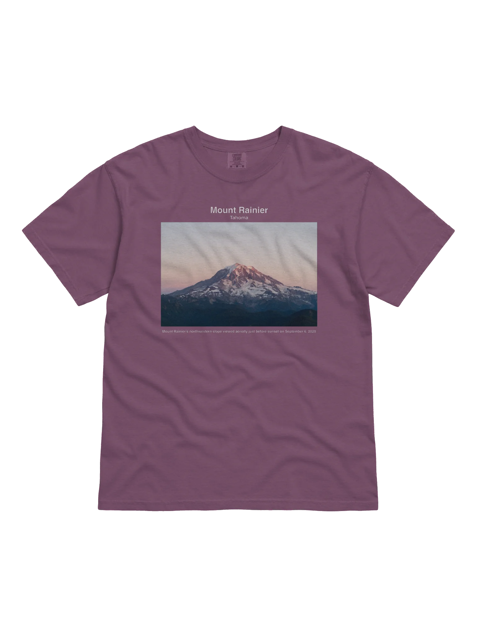 Mount Rainier Wikishirt product image (1)