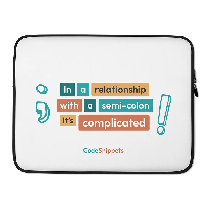 In a relationship with Laptop Sleeve product image (2)