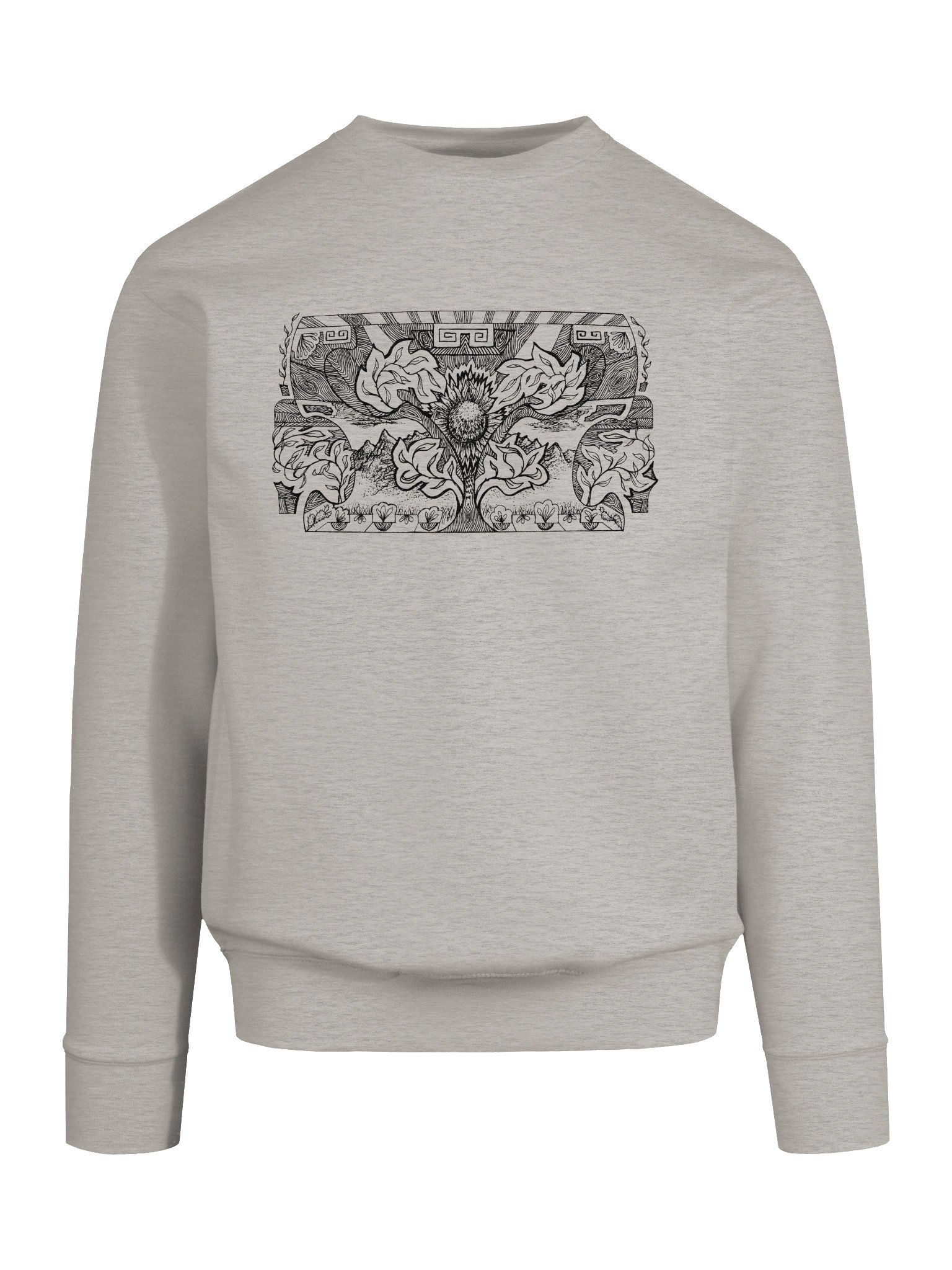 06JL3041 Sunflower Sunrise sweatshirt by Litchfield Studio product image (8)