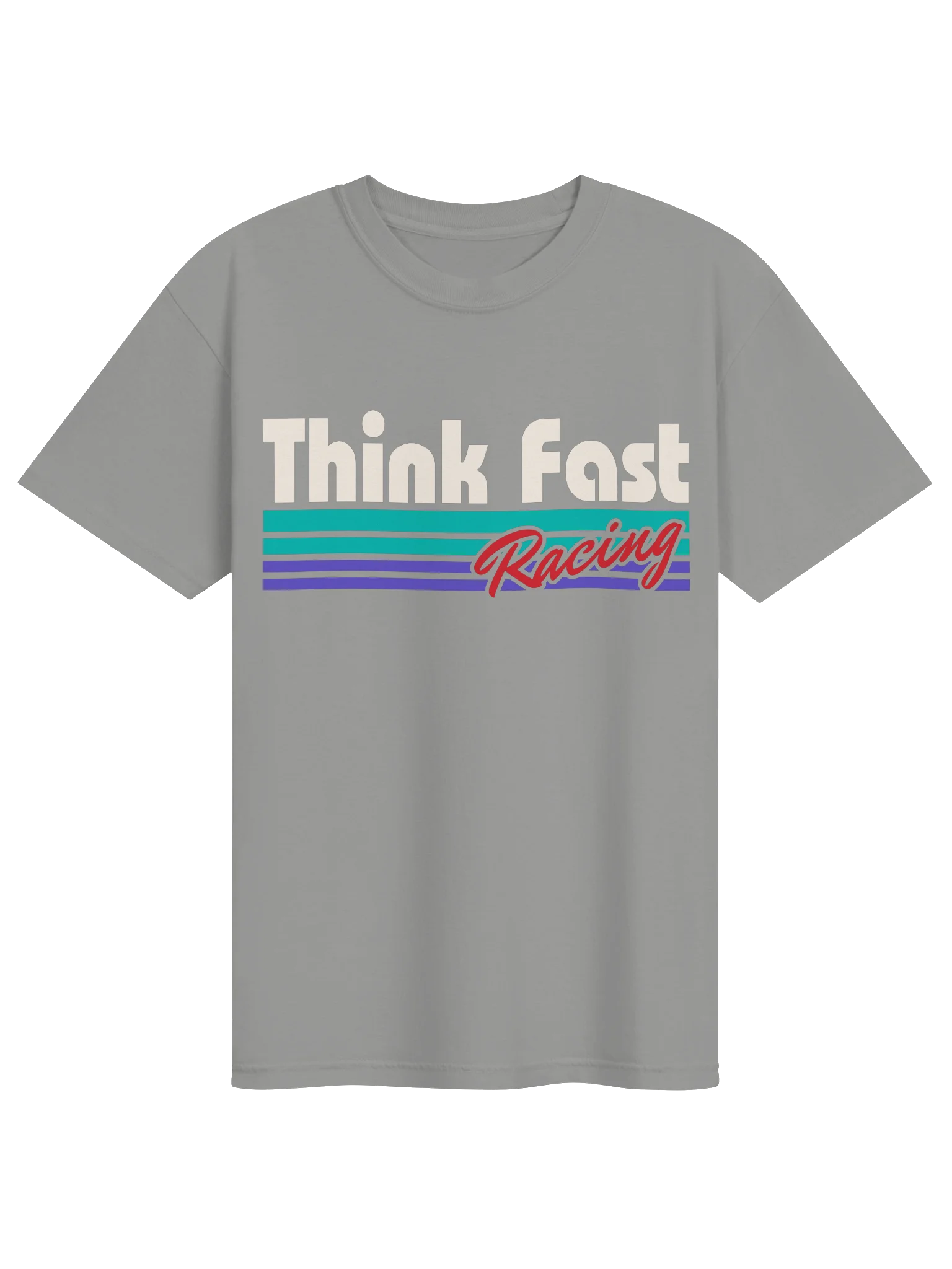Think Fast Racing Heritage Tee - Grey product image (1)