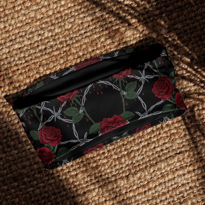 Colored Barbed Wire & Roses Bandeu Top product image (1)