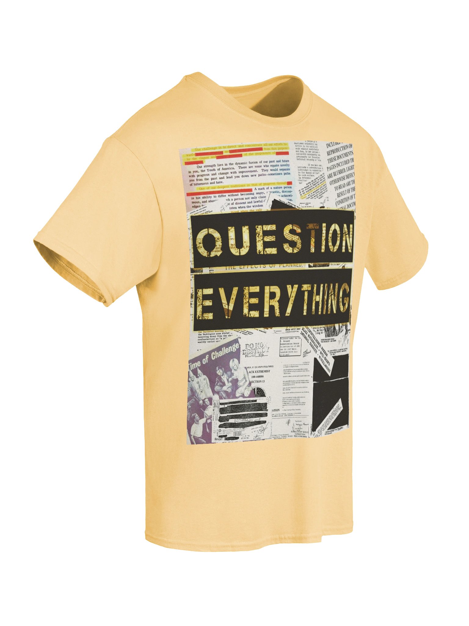 QUESTION EVERYTHING - T-SHIRT (FRONT ONLY) product image (68)