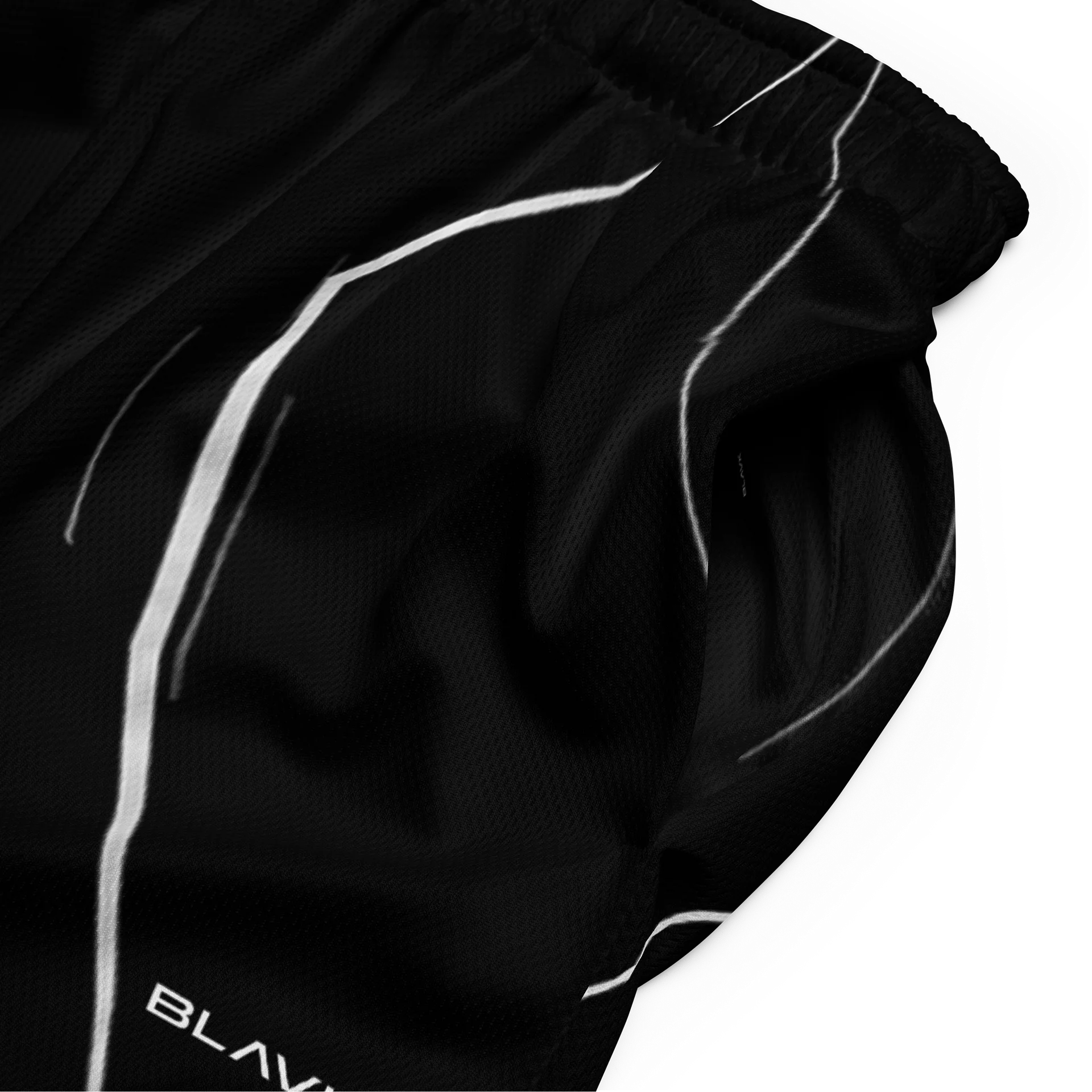 BLAVK SHARP LINE SHORTS — DROP 01 product image (3)
