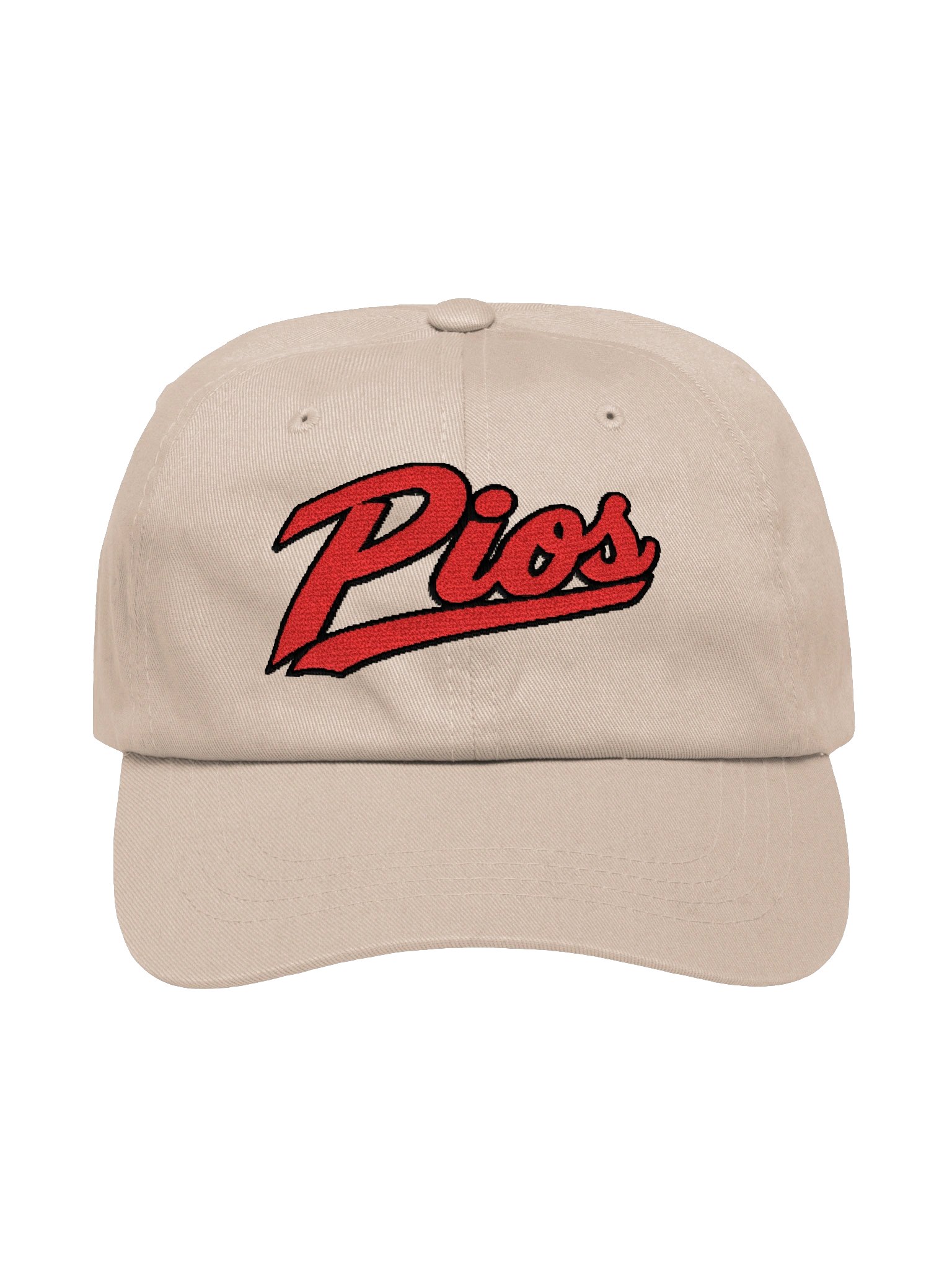 Pioneers Script Dad Hat — Stone product image (1)