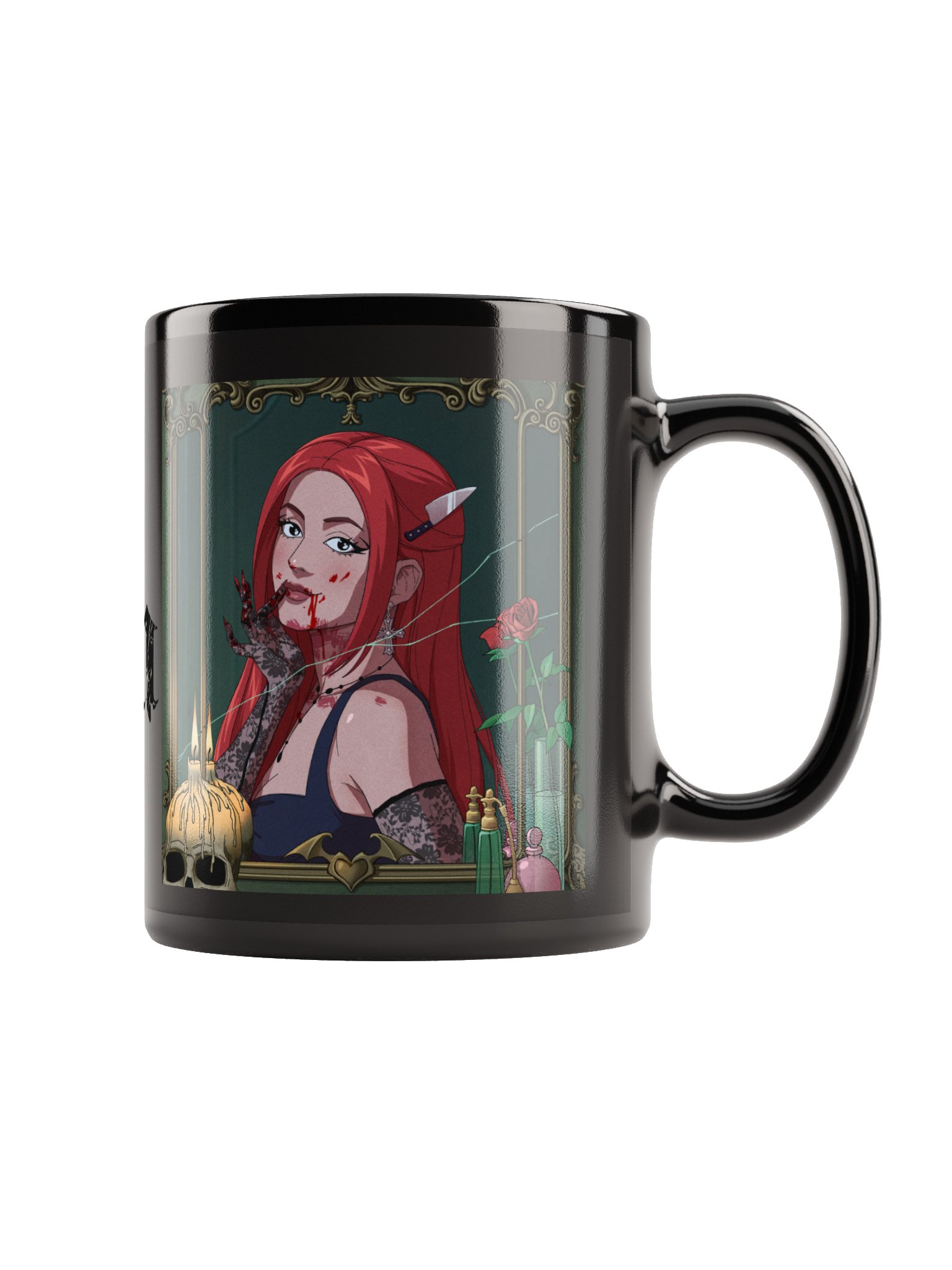 CAVESTELVANIA BLACK MUG product image (1)