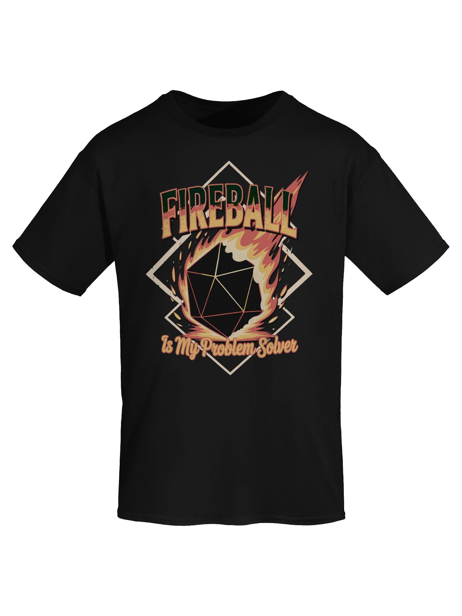 DnD Fireball T-shirt product image (7)