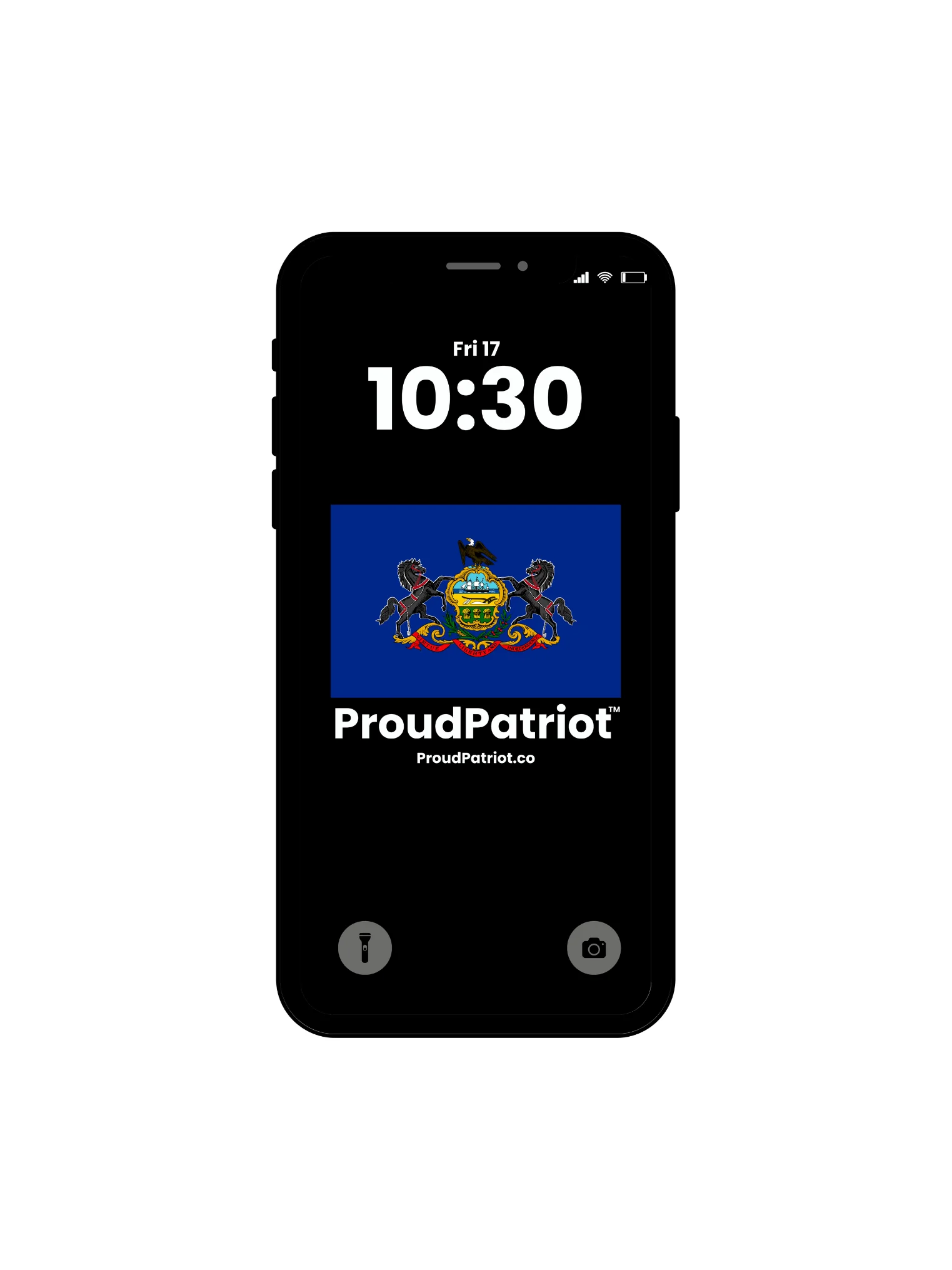 Pennsylvania Proud Screensaver Dark Mode product image (1)