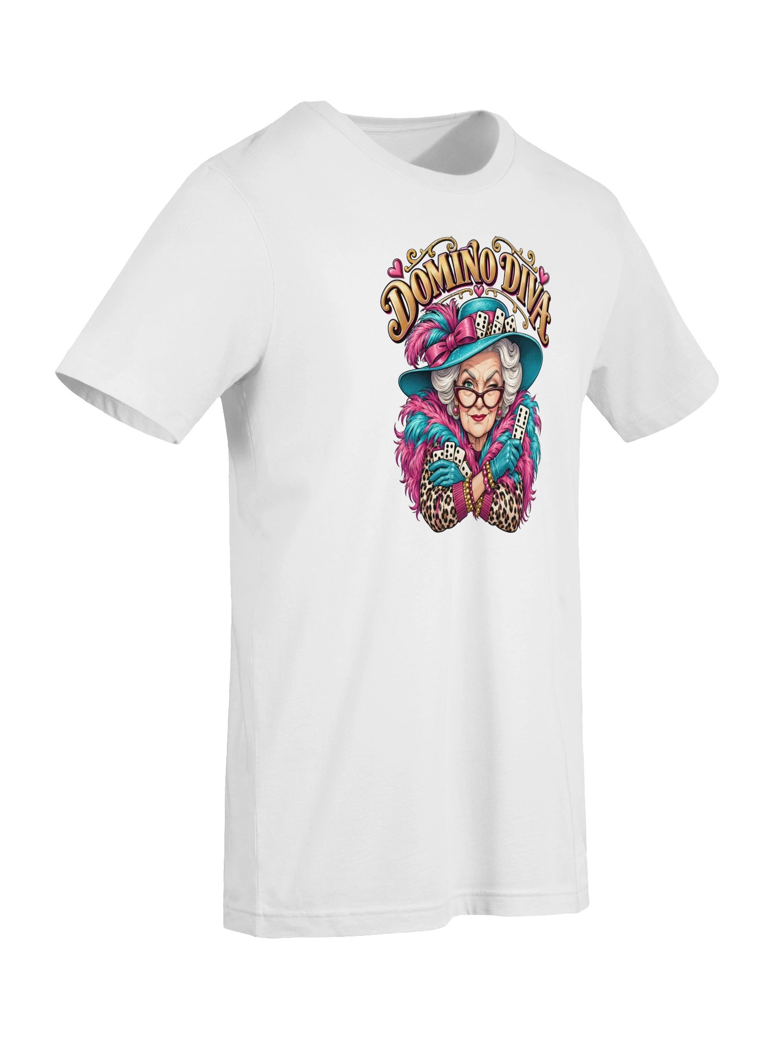 Domino Diva T-Shirt | Fun Domino Player & Game Night Tee product image (7)