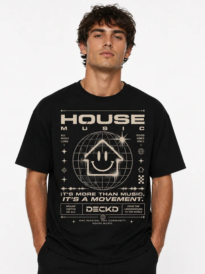 🏠 HOUSE MUSIC TEE product image (1)