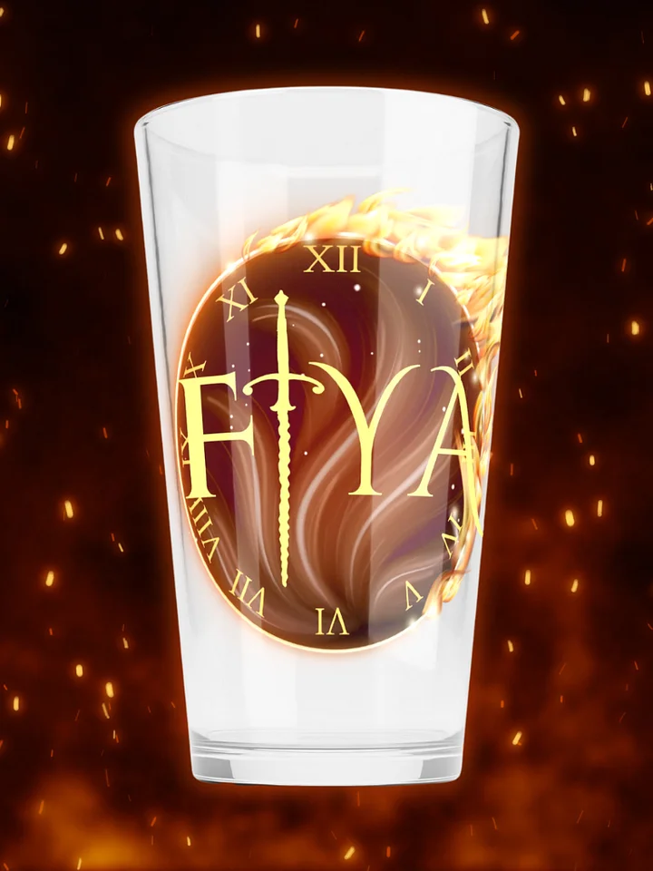 Fiya Time Pint Glass product image (1)