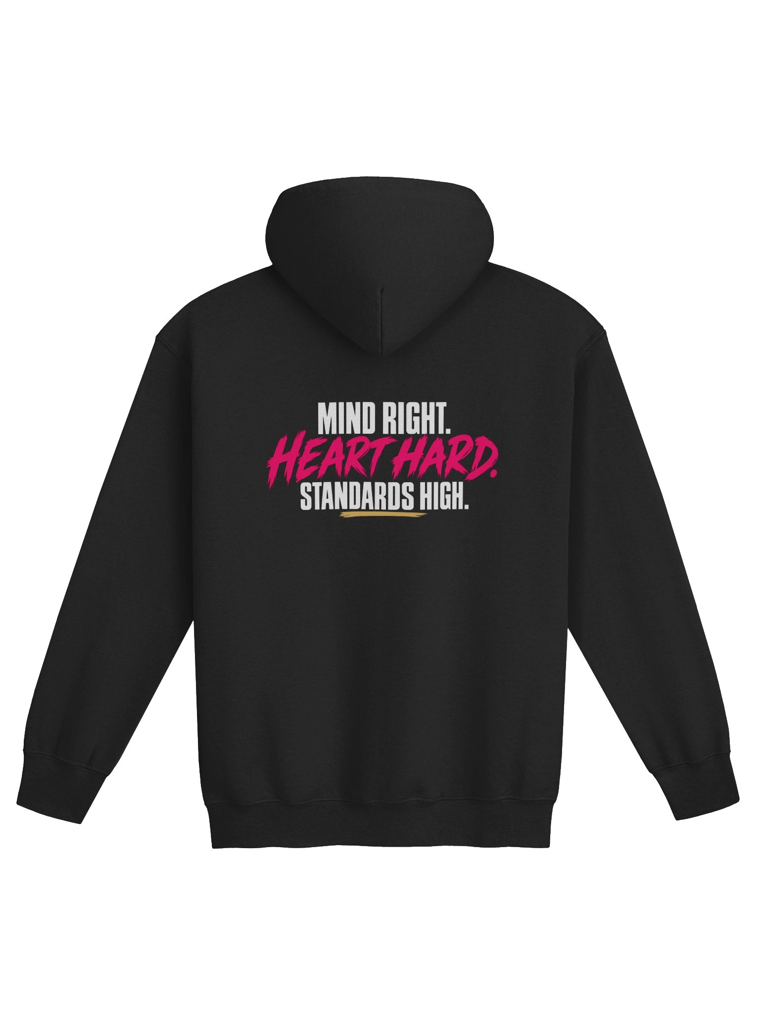 Trapffirmations Signature Zip-Up Hoodie — Black product image (2)