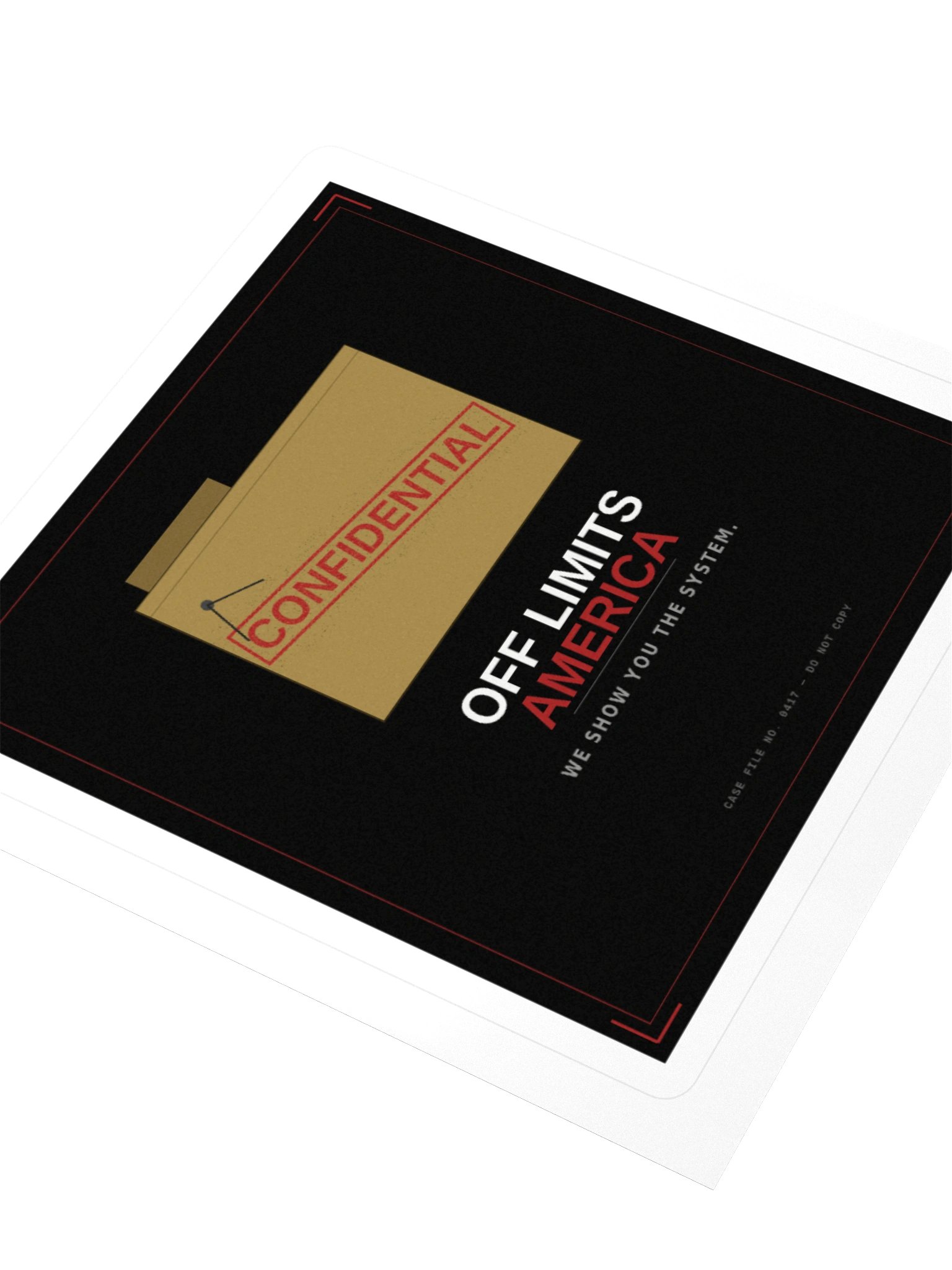 Off Limits America — Case File Sticker product image (12)