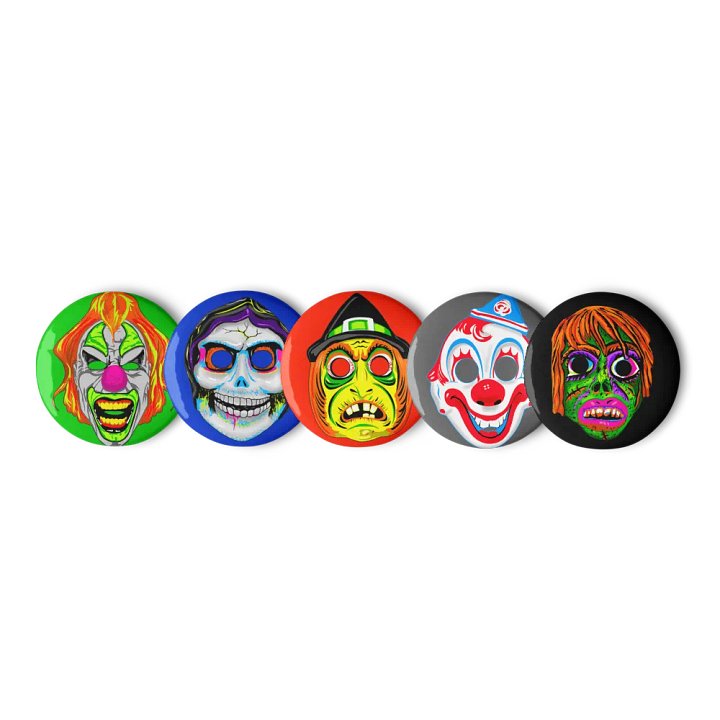 The Misfits Horror Icons Button Pack product image (1)