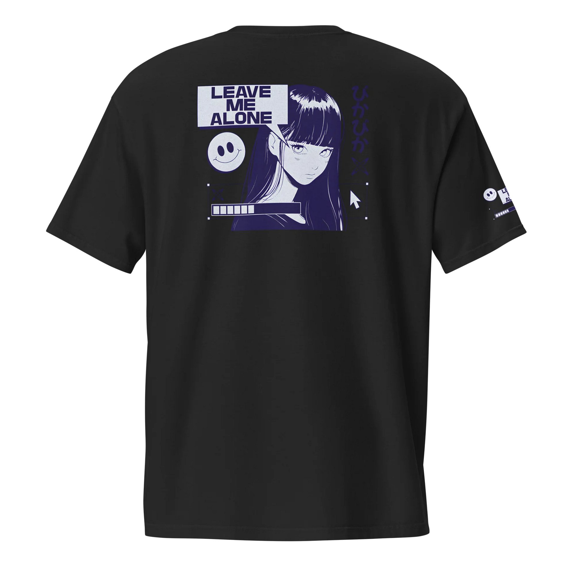 Leave Me Alone Anime Pocket Tee product image (1)