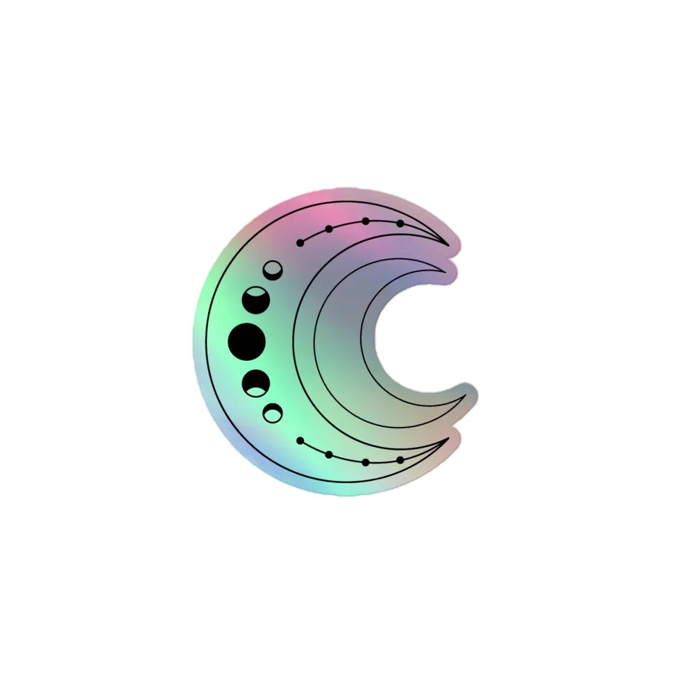 Holographic Logo Sticker product image (1)