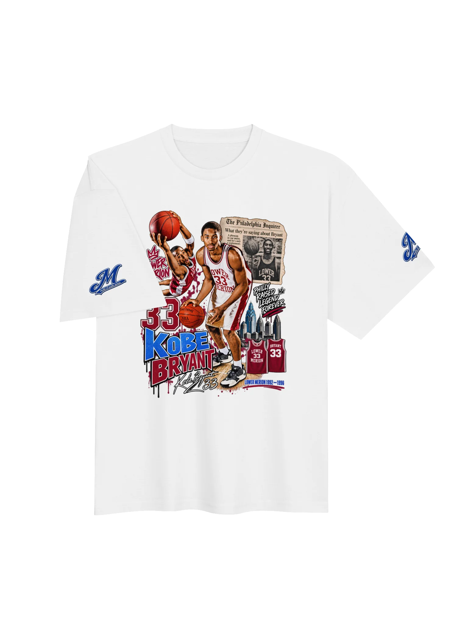 Kobe Bryant Philly Legend Collage Tee product image (3)
