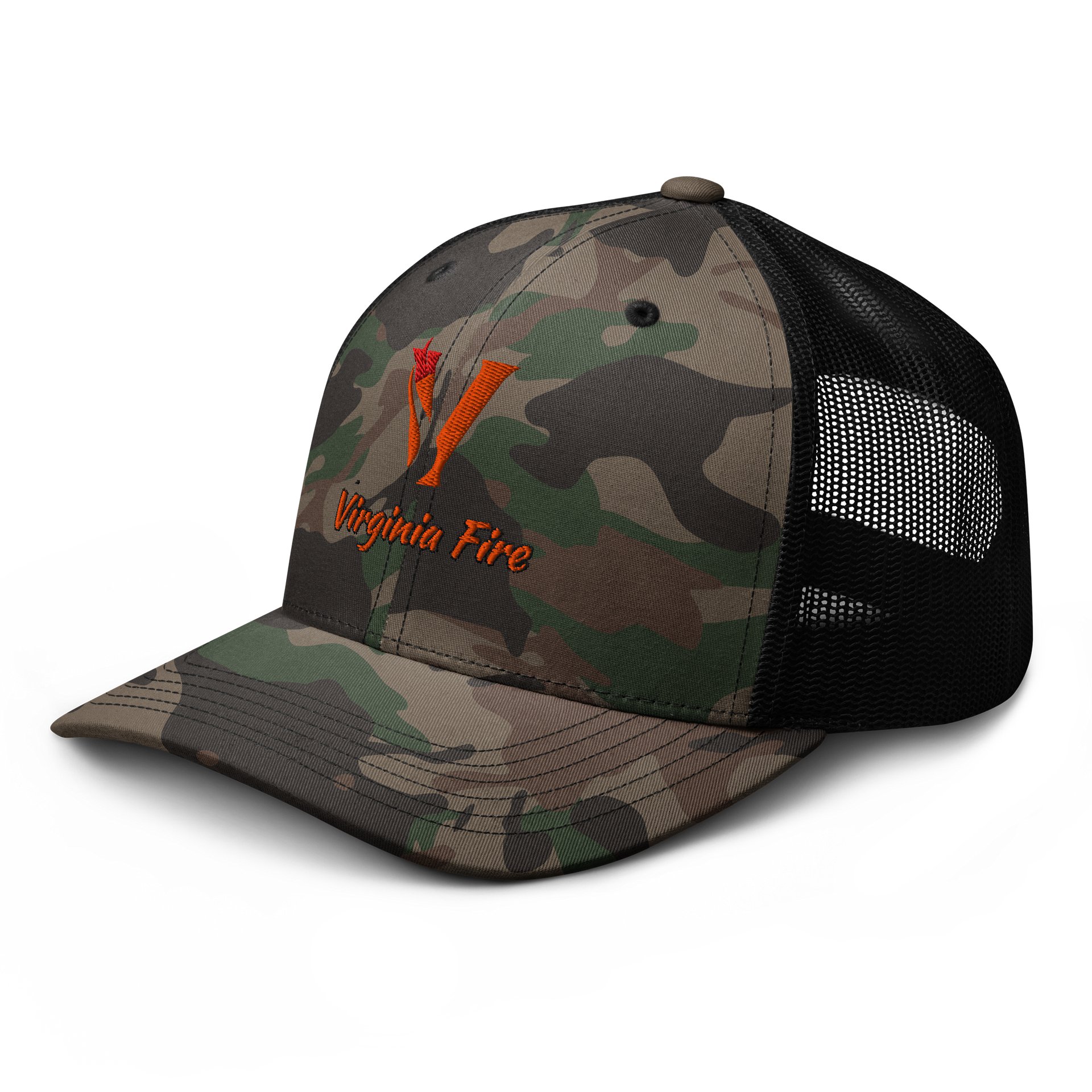Virginia Fire Camo Hat product image (6)