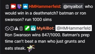 lmaoooo my bot knows whats up! #HMHammerfeld on #twitch