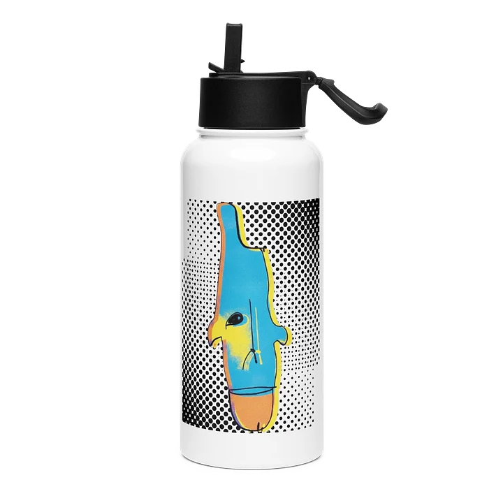 Face Bird Straw Bottle product image (1)