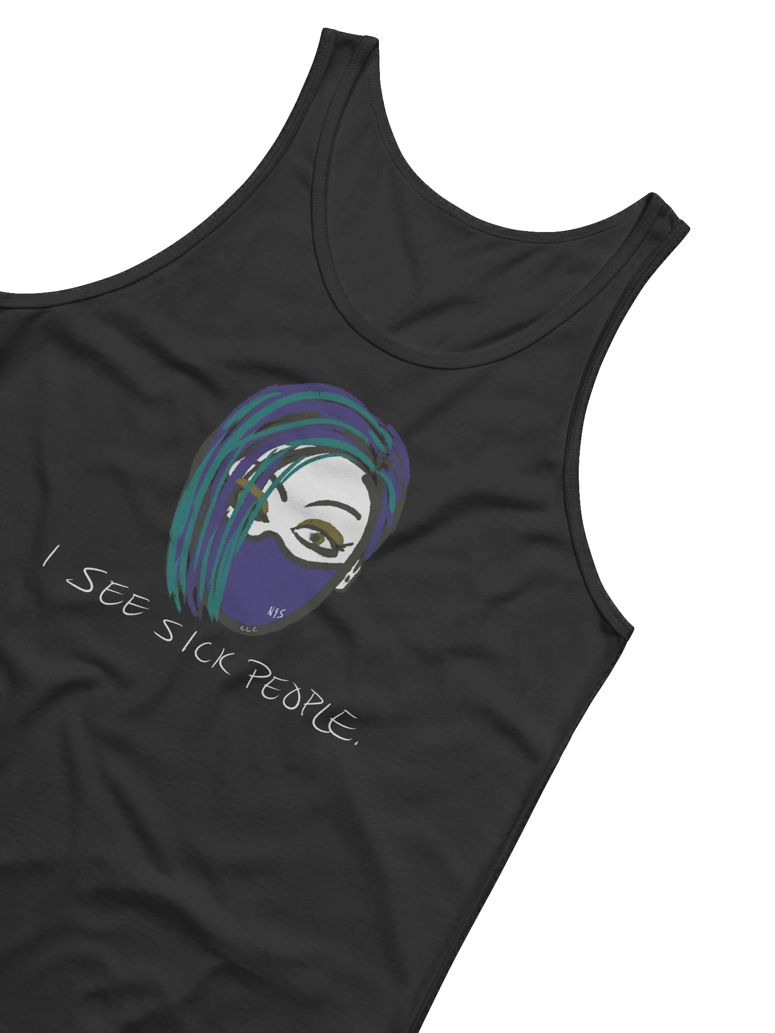 I See Sick People tank product image (5)