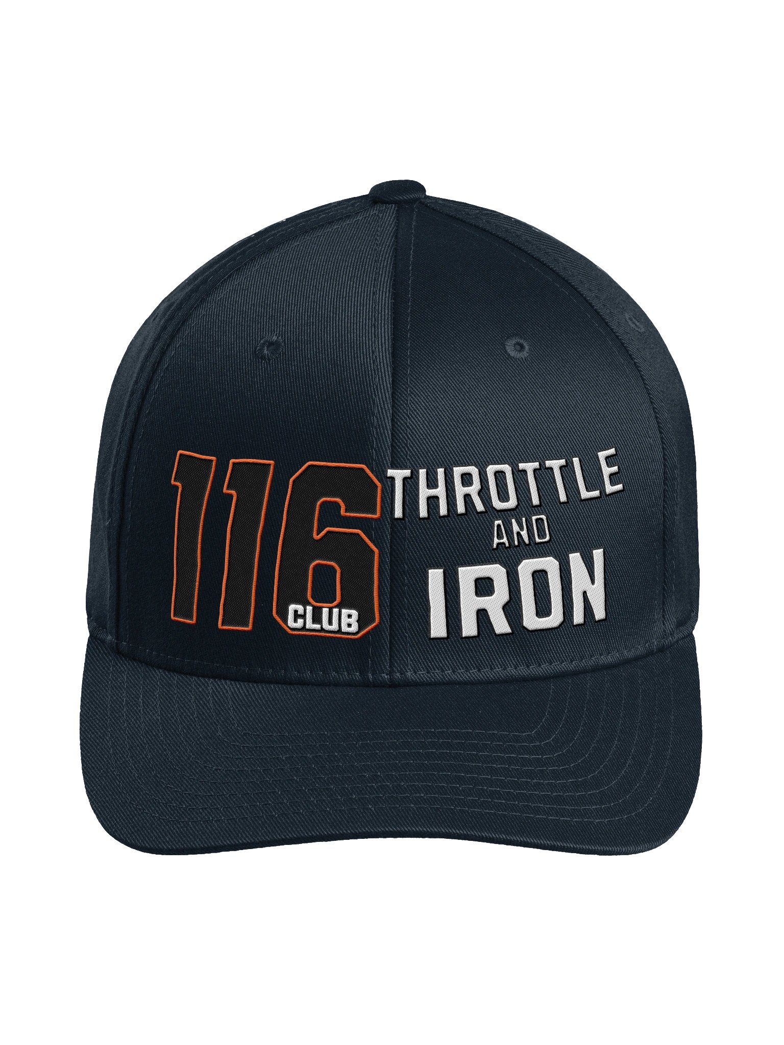 116 Club Throttle & Iron FlexFit Hat — Thunder Stroke Edition product image (1)