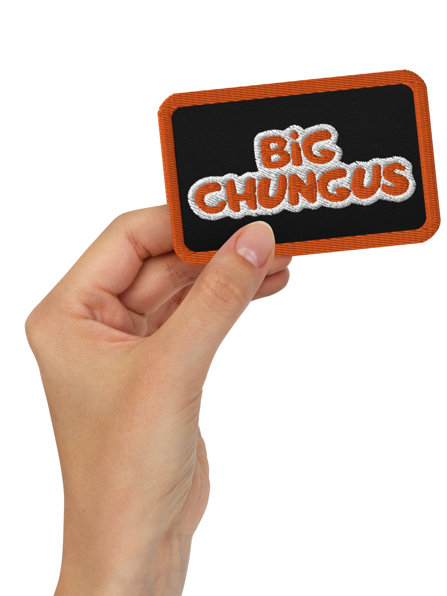 Big Chungus 3.5 inch patches product image (1)