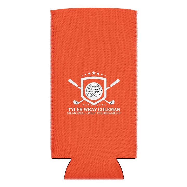 Dual Colored Slim Can Tournament Coozie product image (1)