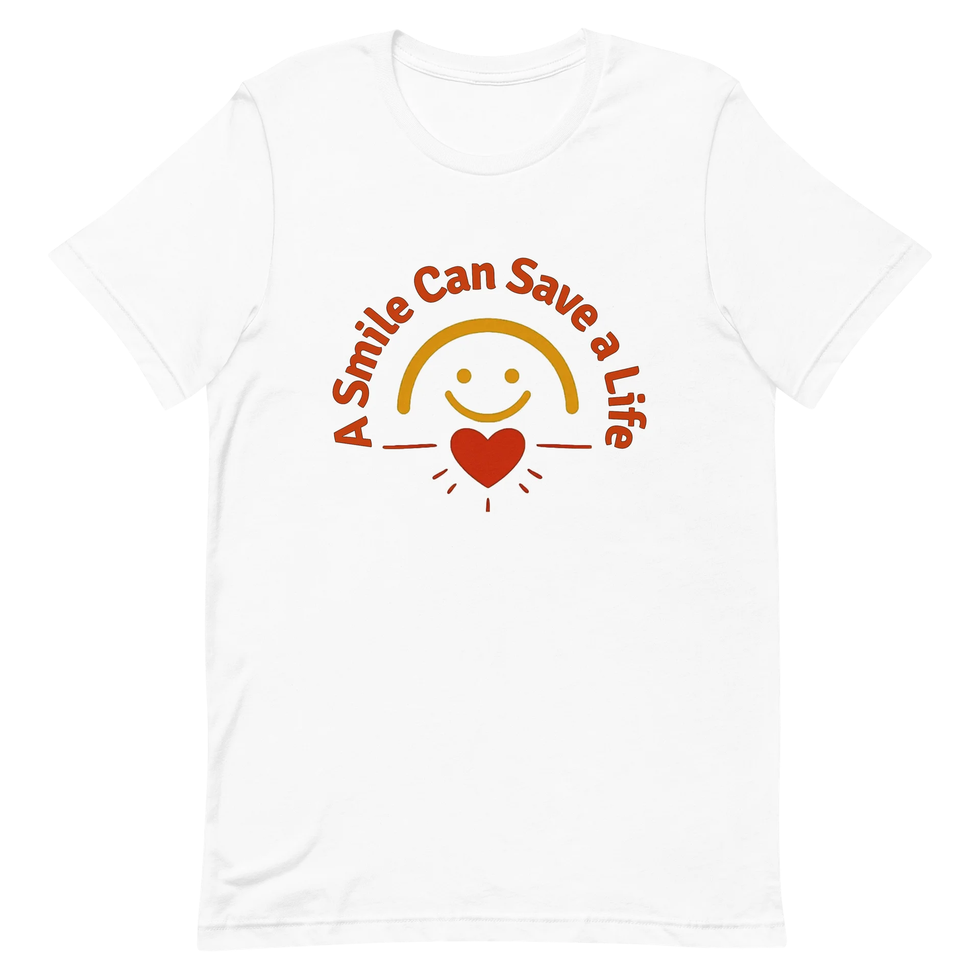 A Smile Can Save a Life, Supportive Comfy Tee product image (2)