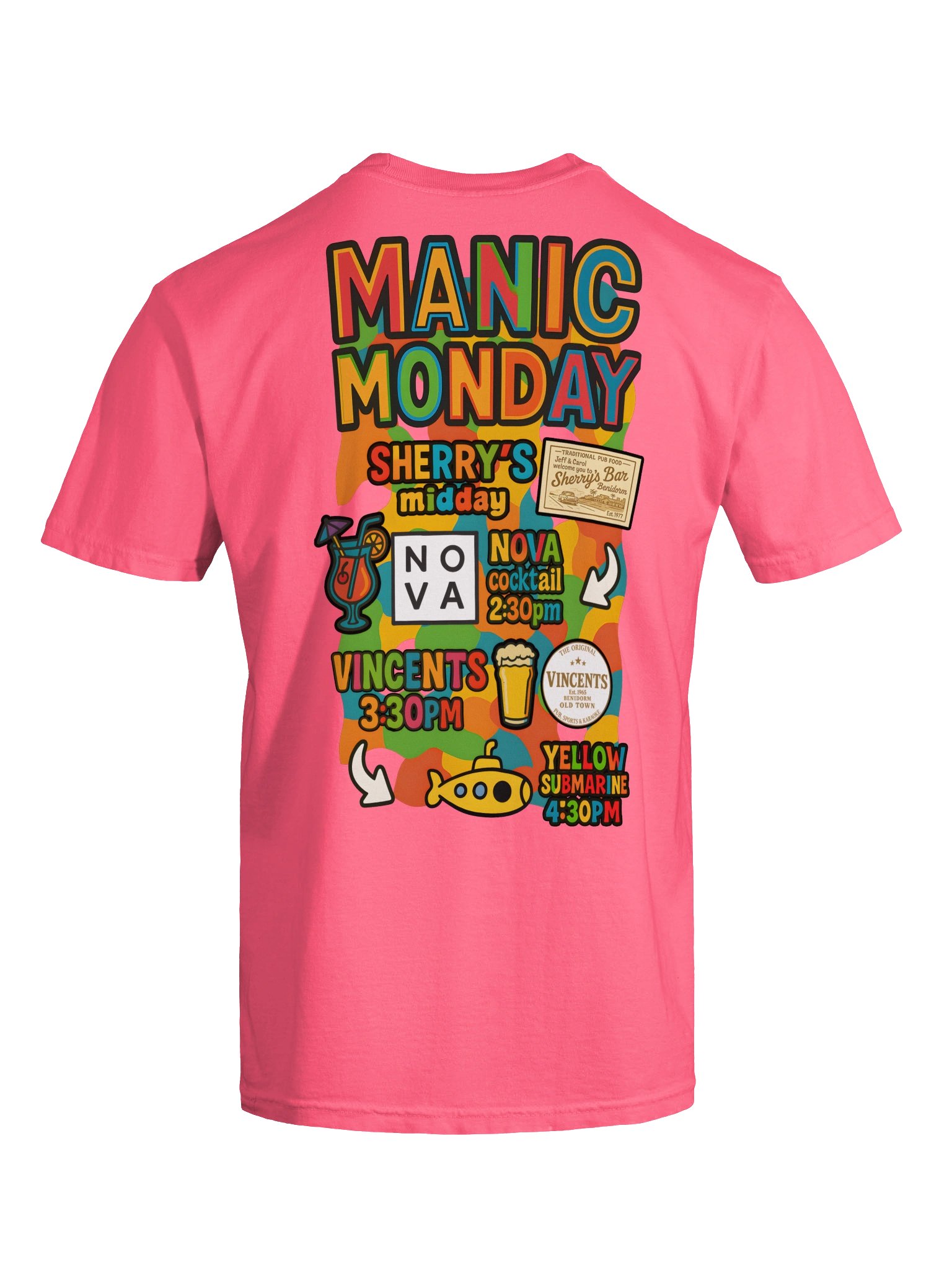 Manic Monday 2026 Comfort T-Shirt (happy version) product image (7)