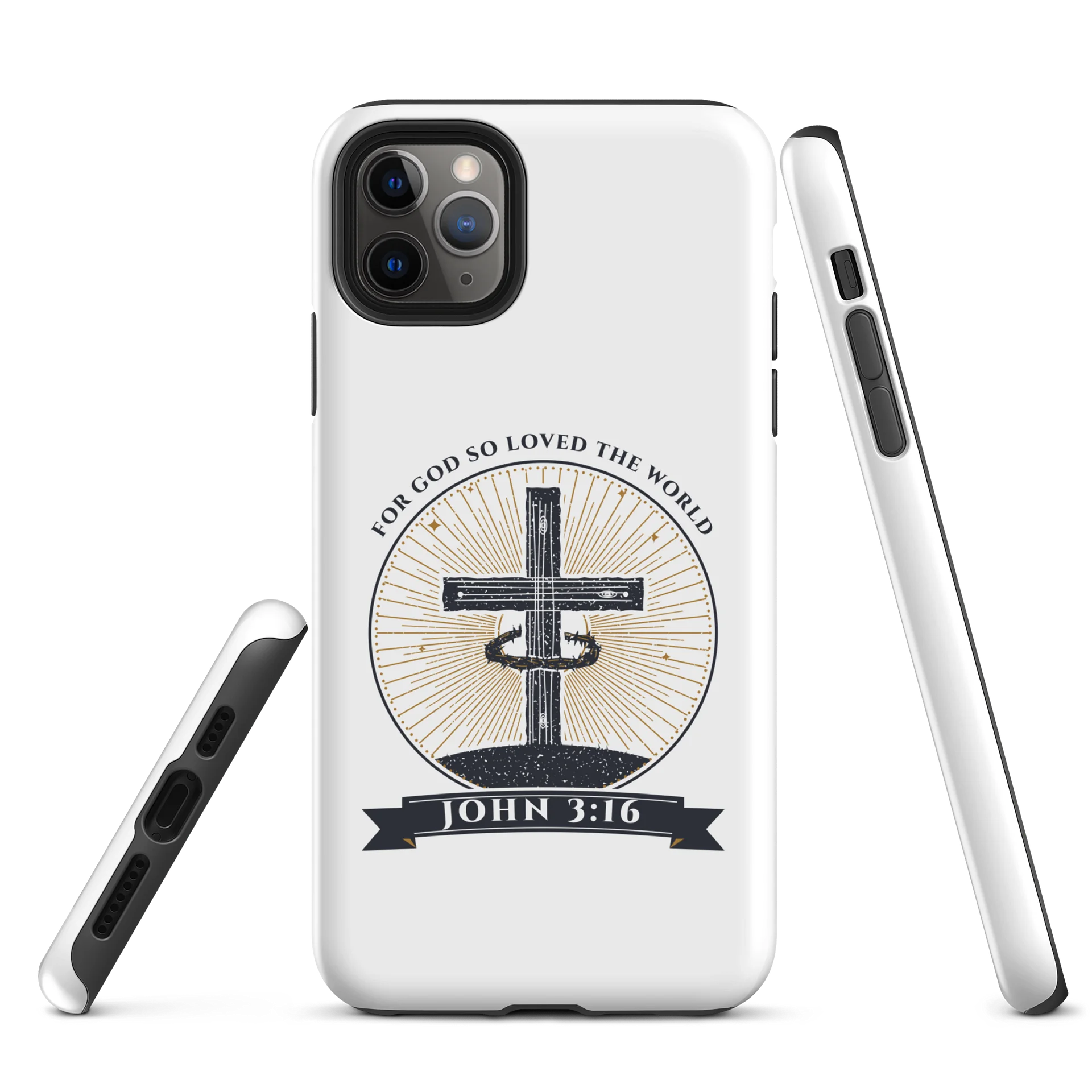 John 3:16 Cross iPhone Case product image (1)