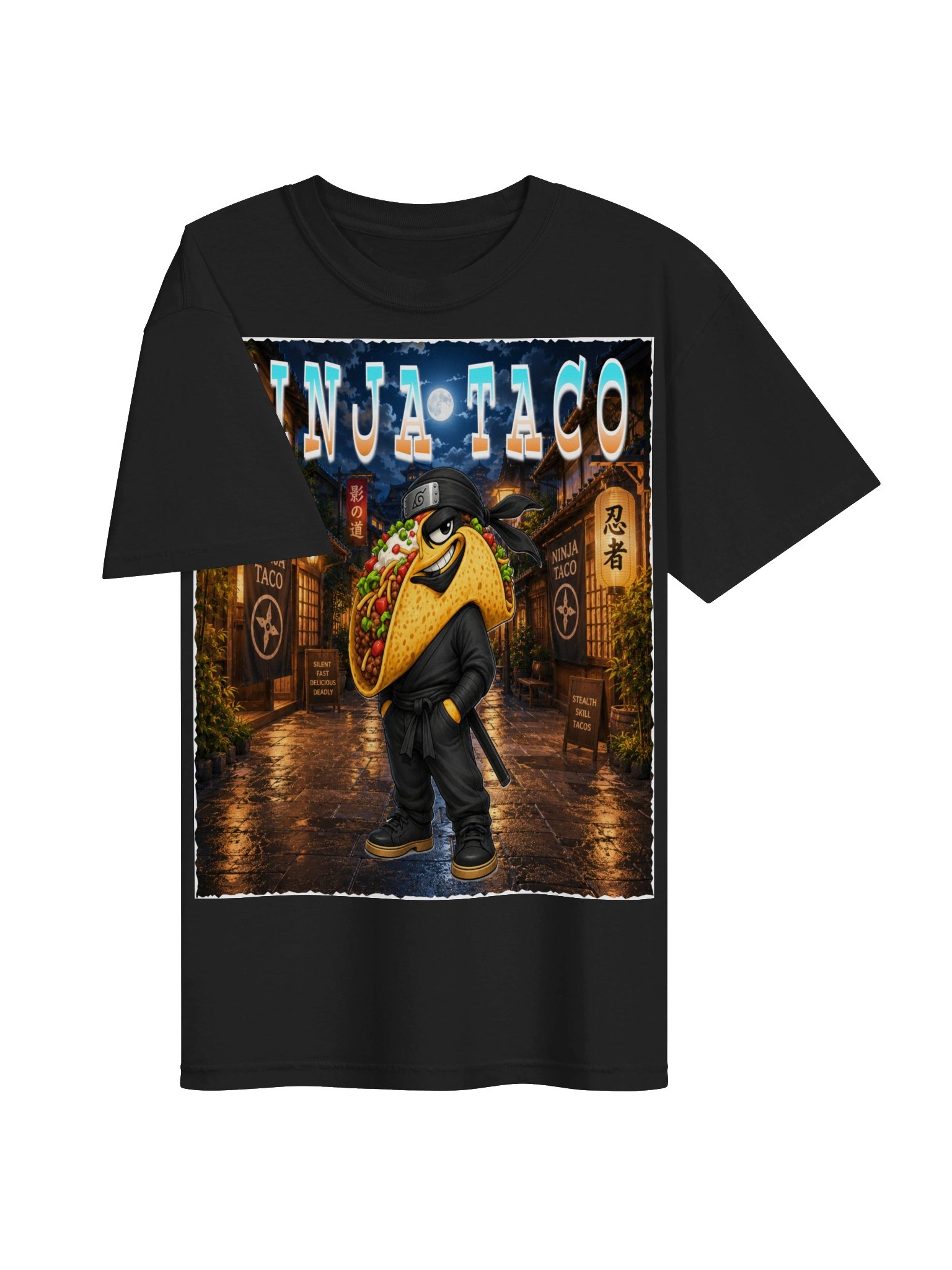 Ninja Taco Night Street Tee - The Taco Family product image (28)