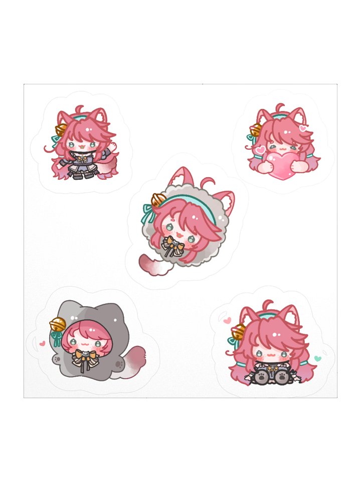 Chibi Chaos Kiss Cut Sticker Set product image (2)