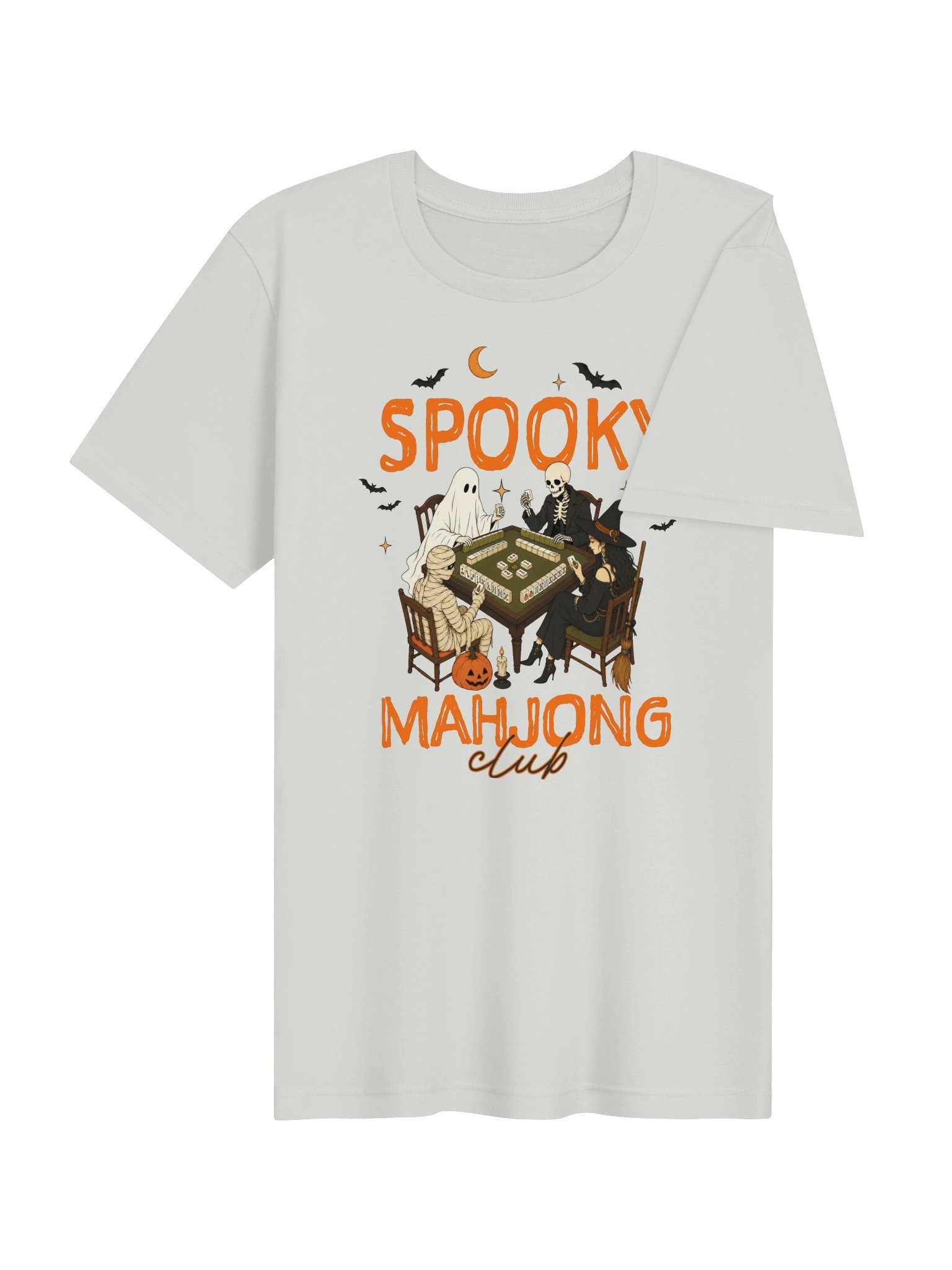 Spooky Mahjong Club T-Shirt | Halloween Mahjong Tee product image (26)