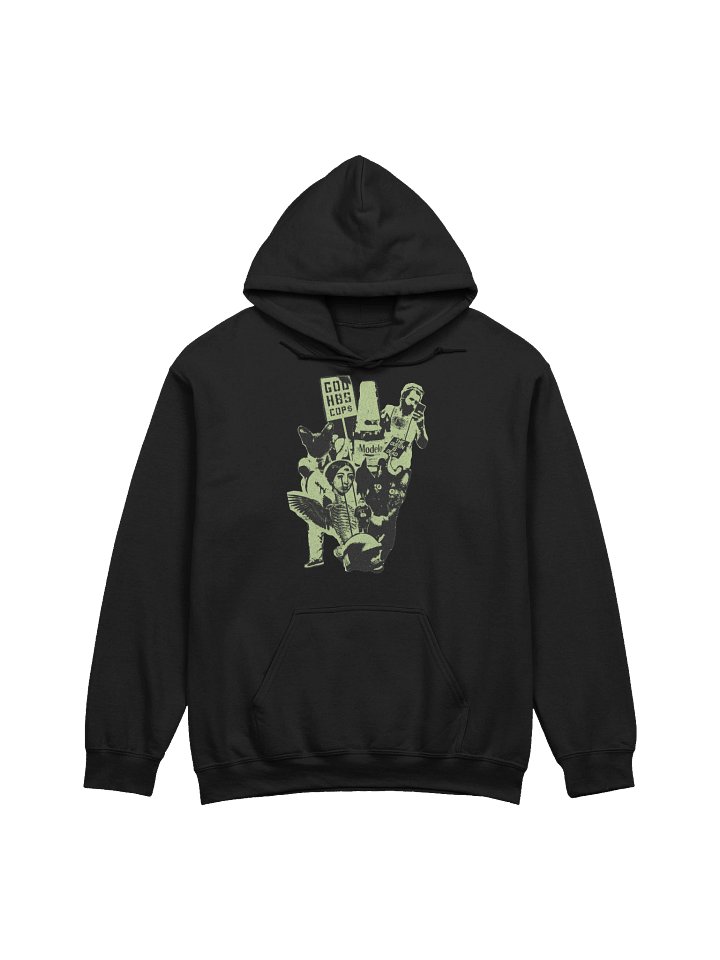 God Hates Collages Hoodie product image (1)