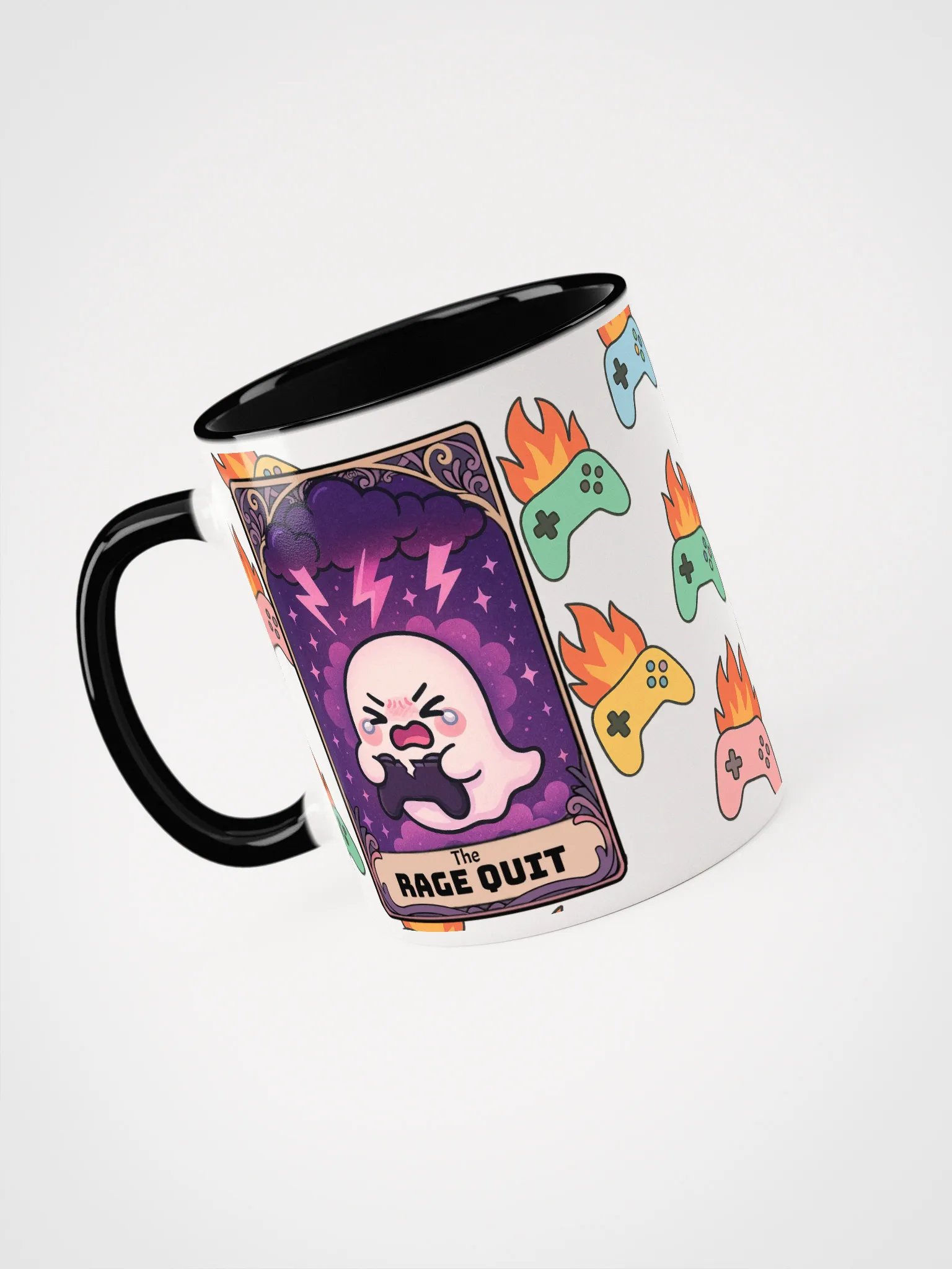 Rage Quit Ghost Tarot Mug product image (33)
