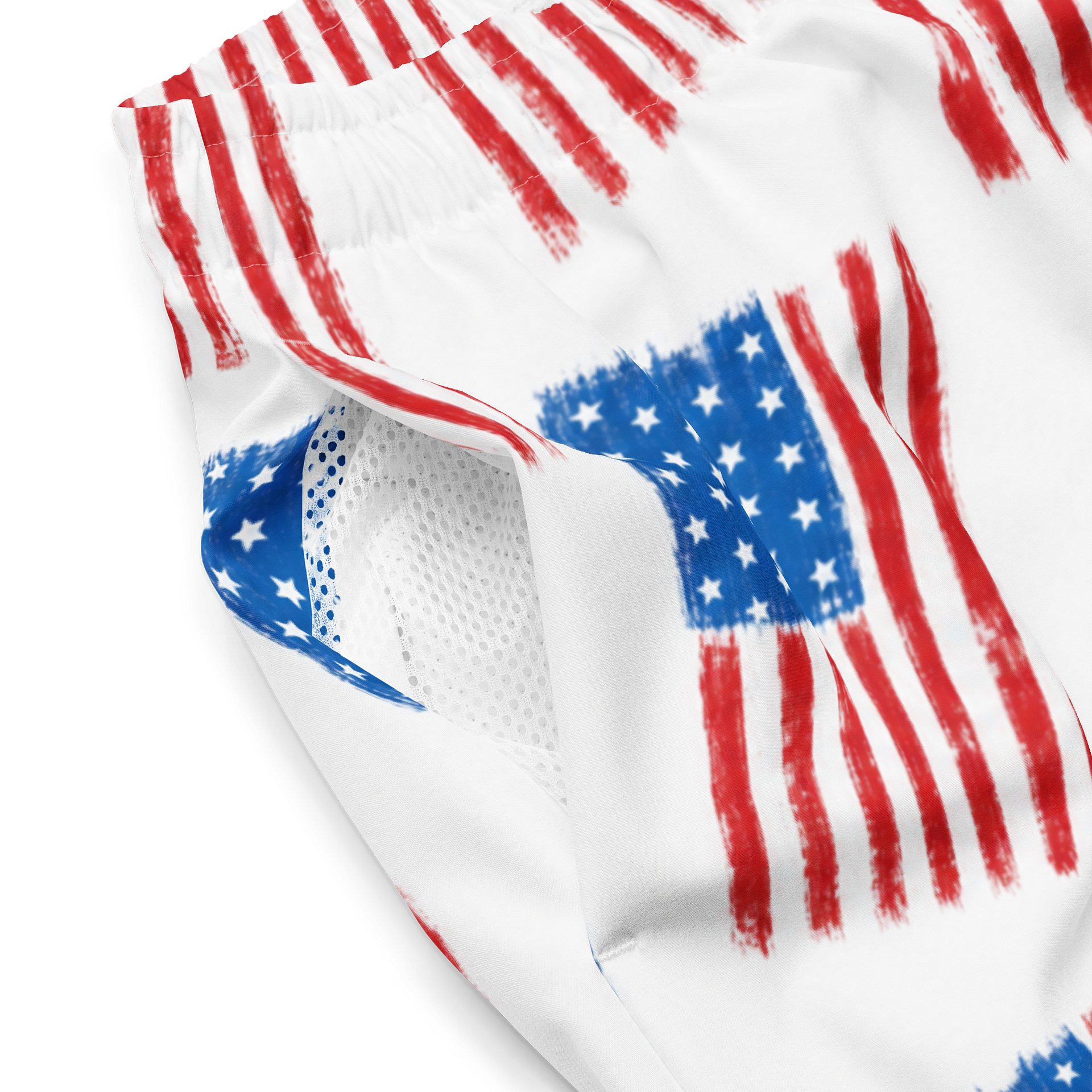 Distressed American Flag Shorts product image (3)