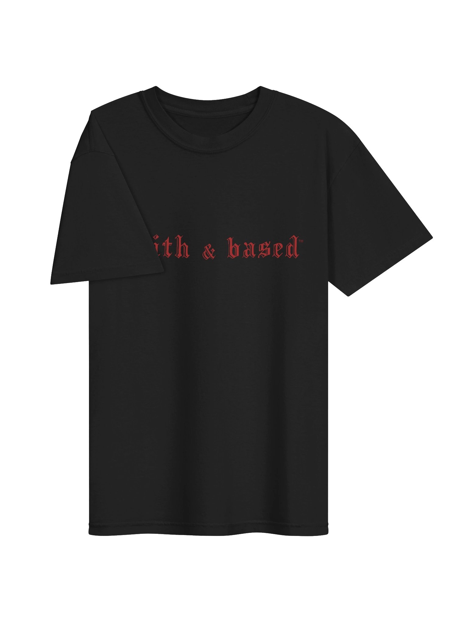 Faith & Based Wordmark Tee product image (5)