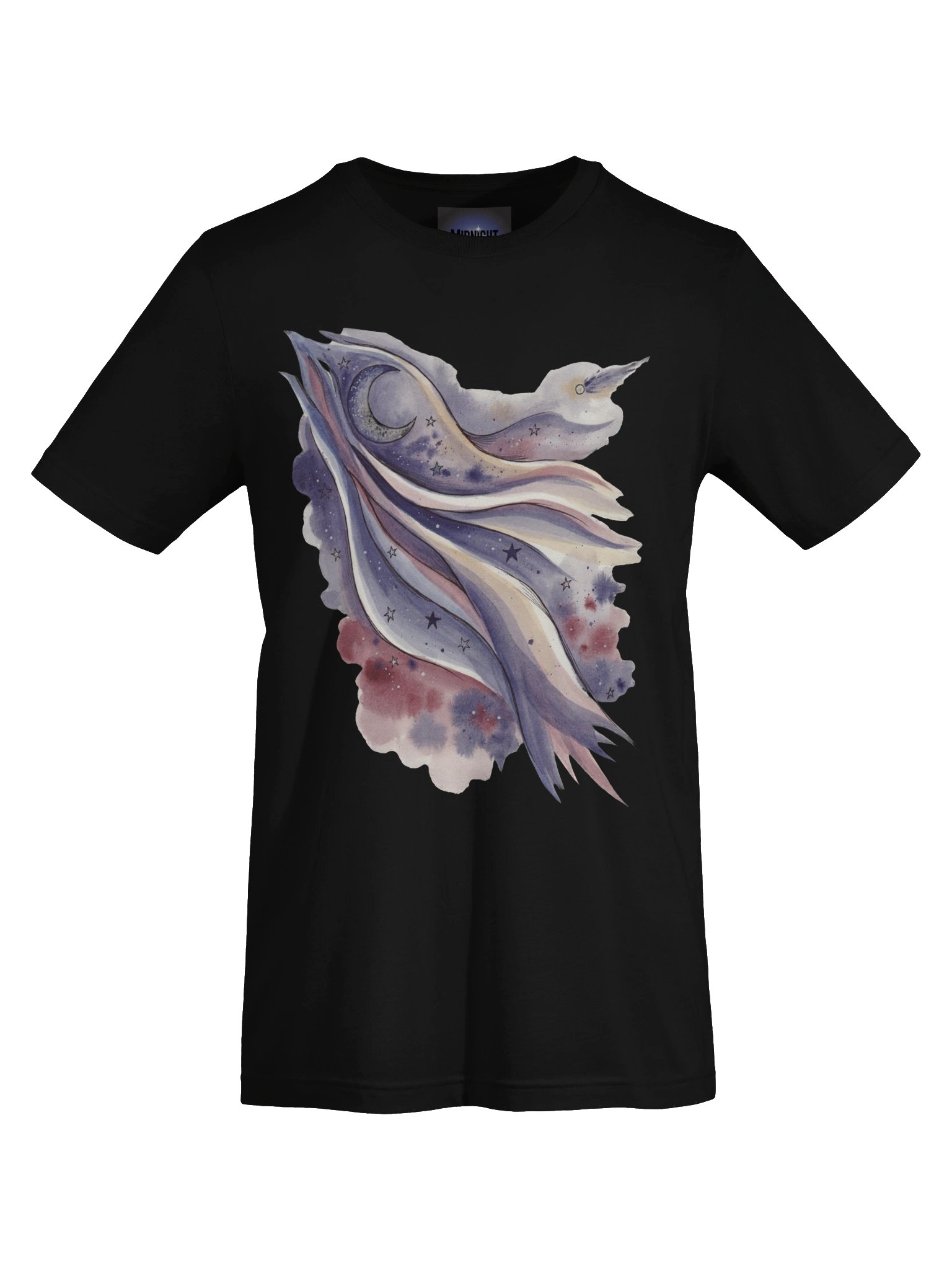 Midnight Veil Starry Wing T-Shirt product image (48)