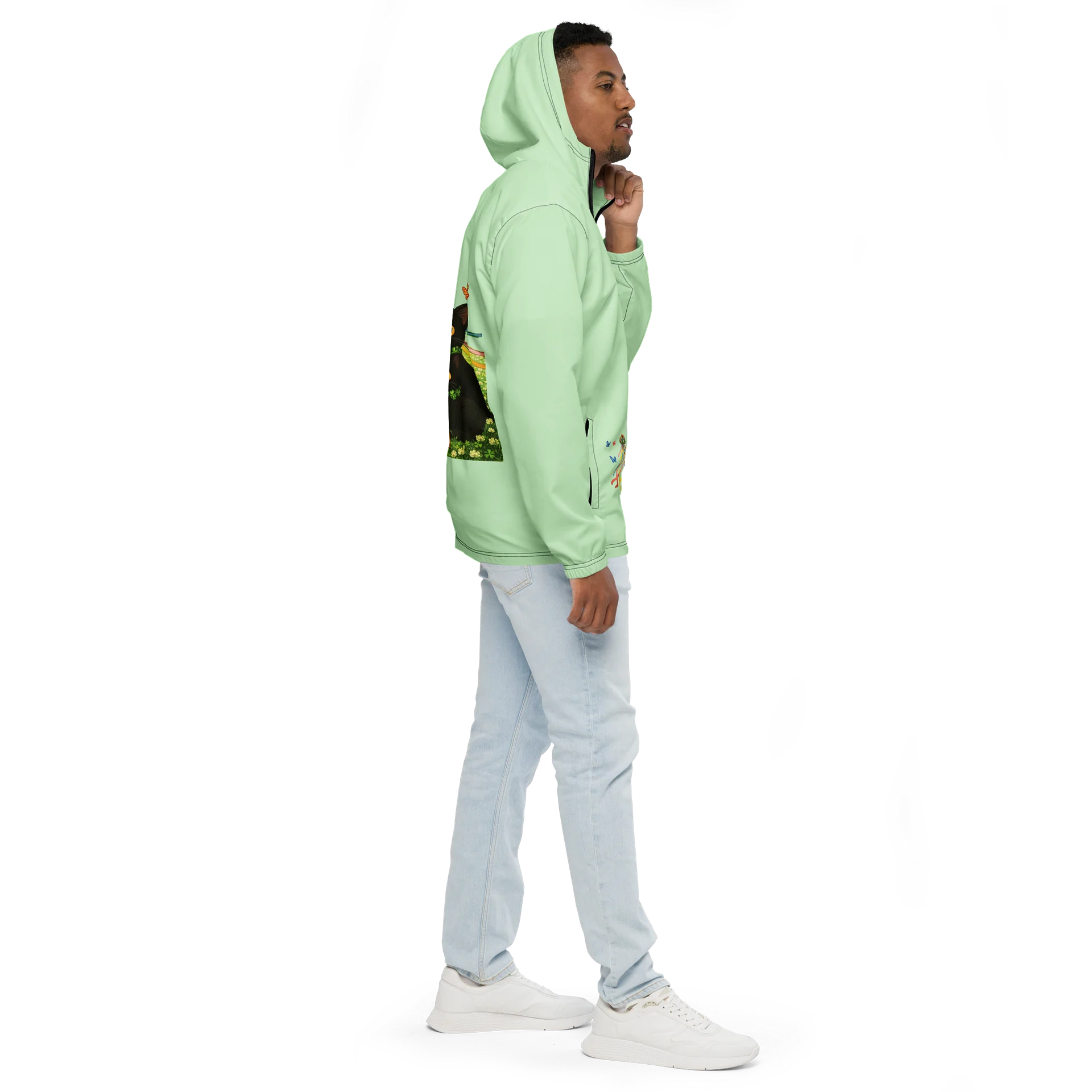Cat brigade spring All-Over Windbreaker product image (5)