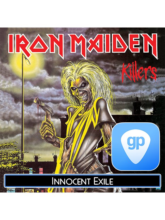 Innocent Exile PDF TAB + Backing Track MP3 product image (1)