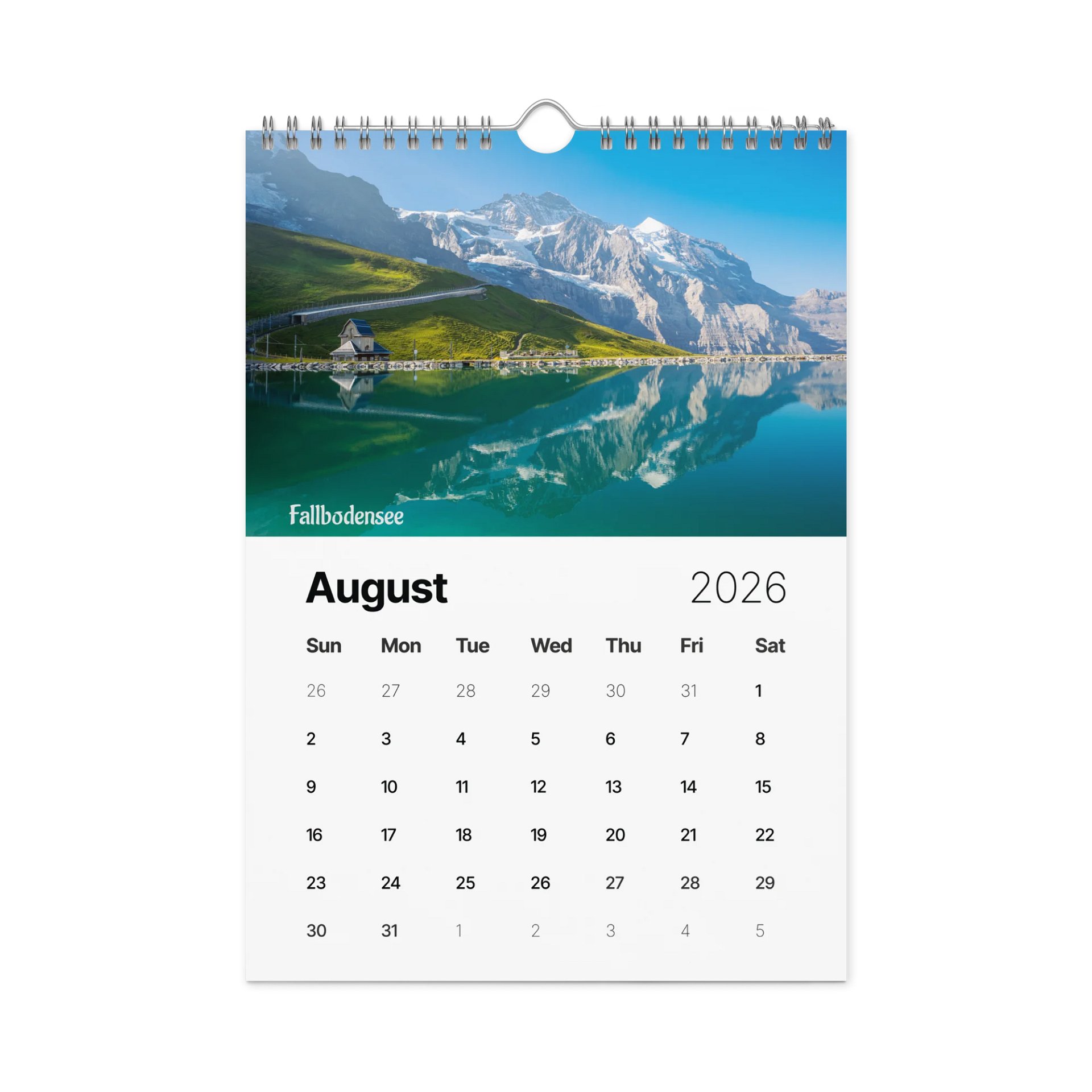 Swiss Landscapes Calendar 2026 product image (9)