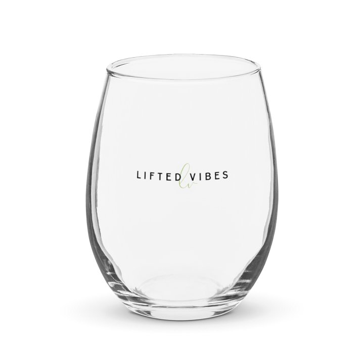 LiftedVibes Stemless Wine glass product image (1)