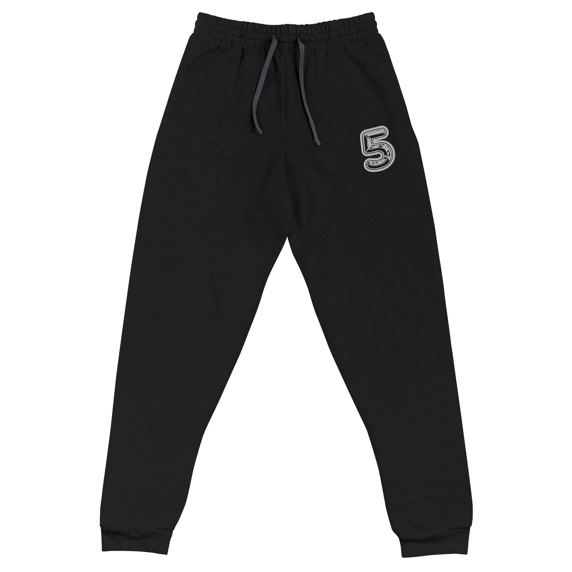 Black Balloon 5 Embroidered Joggers (Unisex) product image (1)