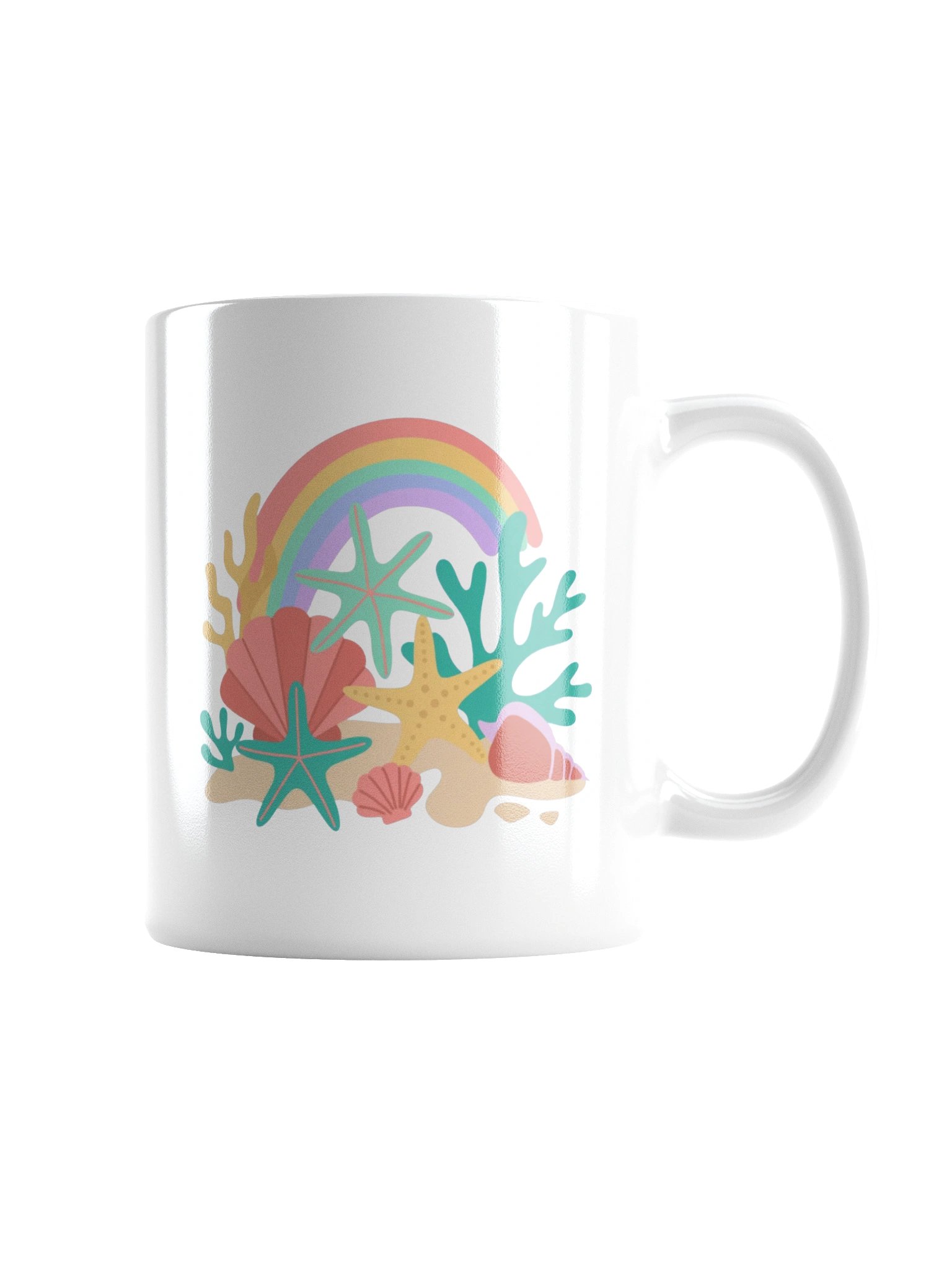 Coastal Rainbow Nature Coffee Mug product image (8)